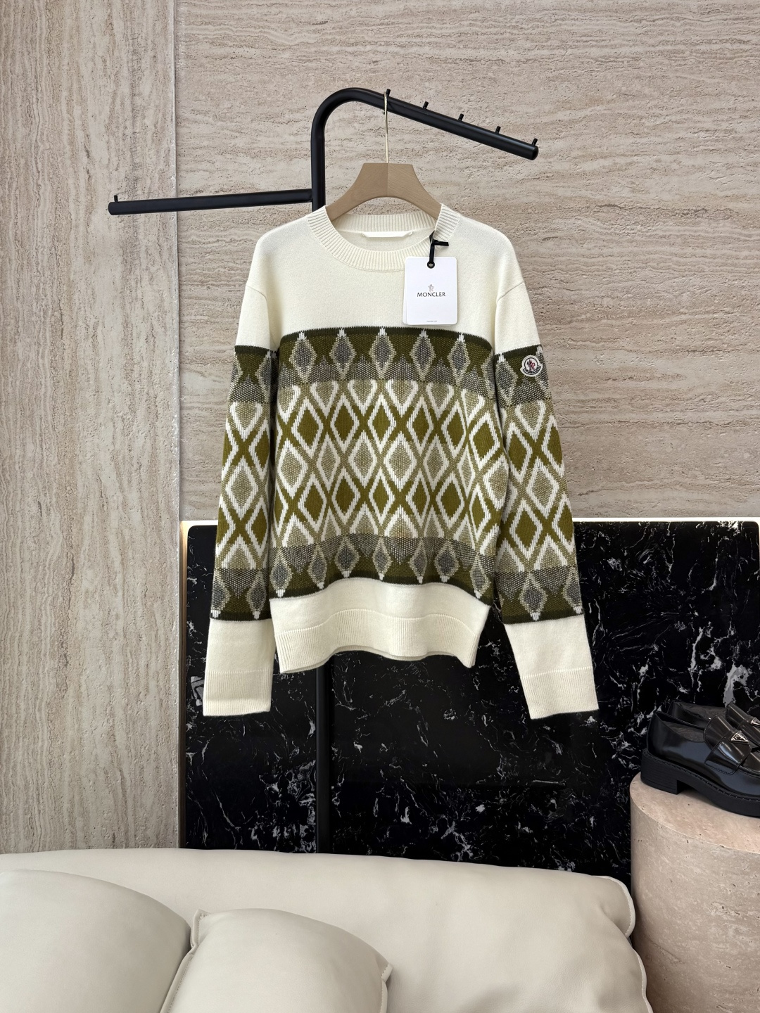 NO:473086,QG0115# new sweater Mon positioning embroidery wool long-sleeved sweater SML, sweaters, alexander wang19860909QG0115#新款毛衣 Mon 定位刺绣 羊毛 长袖毛衣 SML,,sweaters,alexander wang,Women's clothing