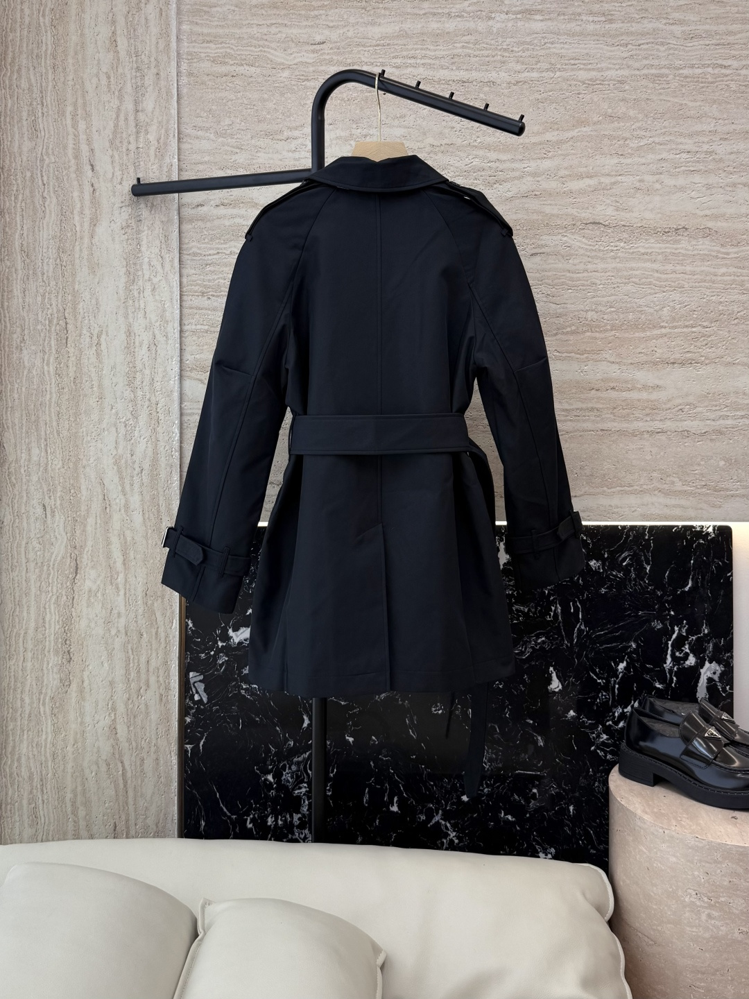 LF020#新款风衣⚠️。
Bur 巴宝莉 双排扣最新款中长风衣 两色 SMLXL