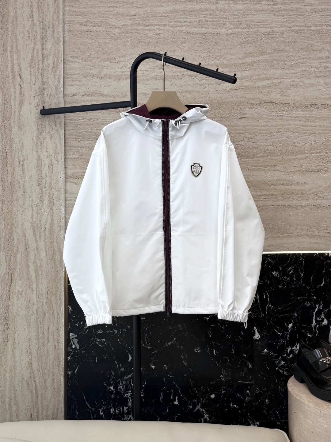 NO:473095,QGL026# new jacket P BC heavy industry chain zipper with hat long sleeve jacket Two colors 36/38/40,,jackets & coats,hats,alexander wang19860909QGL026#新款外套P BC 重工链条拉链 带帽 长袖外套 两色 36/38/40,,jackets & coats,hats,alexander wang,Women's clothing