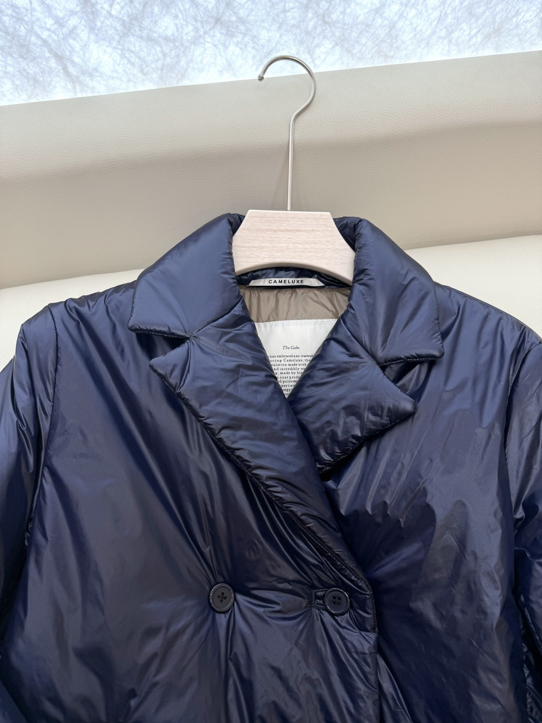 TF095#秋冬新款棉衣⚠️。
Max 原标款 骆驼绒 原版外贸棉衣 藏青色36/38/40/42