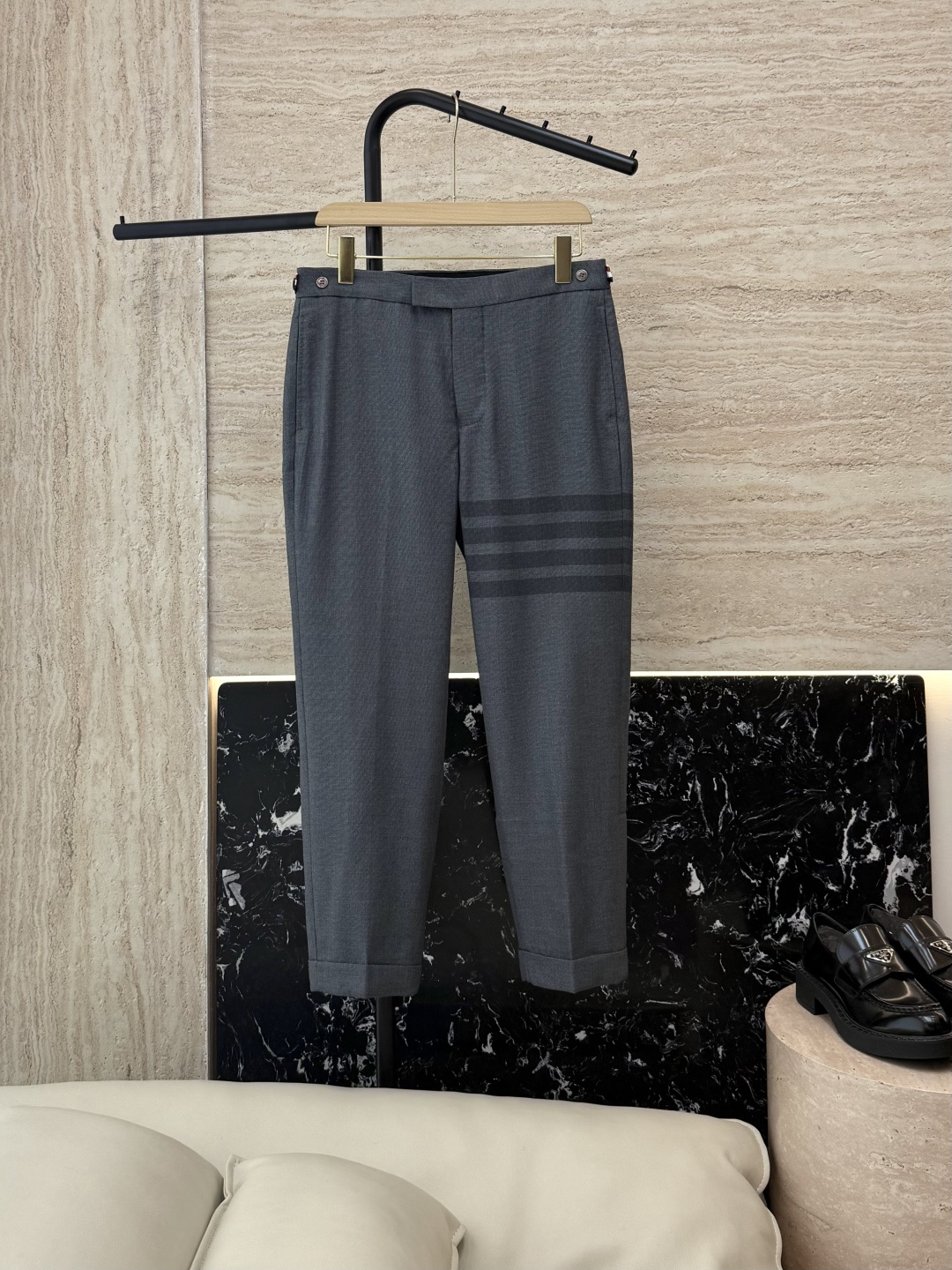 NO:474015,KTB6007# new style pants TB top-quality wool four-bar suit trousers gray 0-1-2-3-4 size, business suit, alexander wang19860909KTB6007#新款裤子 TB 顶级货 羊毛 四道杠 西装长裤 灰色 0-1-2-3-4码,,business suit,alexander wang,Women's clothing