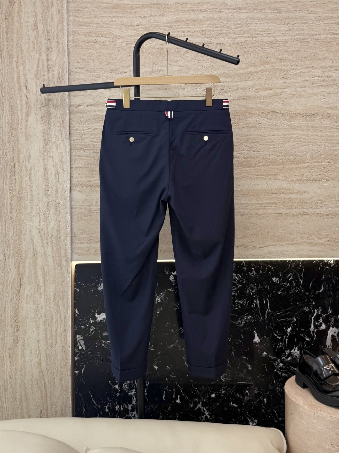 KTB6019#新款裤子⚠️。
TB 顶级货 100%羊毛 西装长裤 藏青色 0-1-2-3-4码