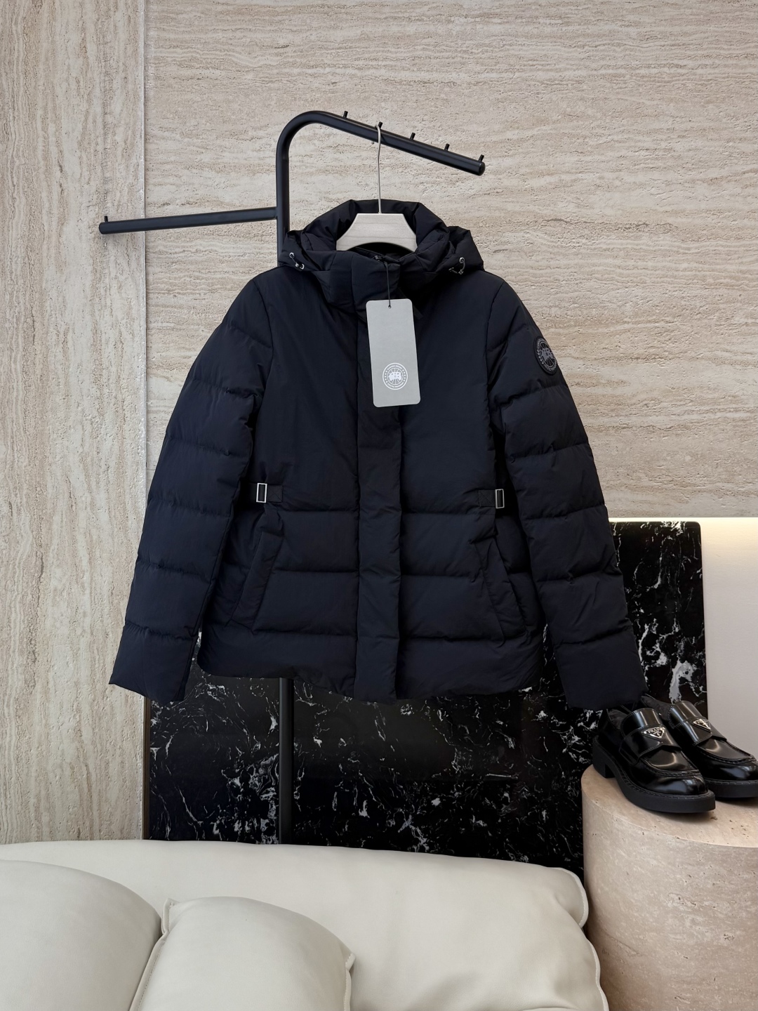 25009#新款羽绒服⚠️2025。
Canada Goose 加拿大鹅 90%白鸭绒 长袖 羽绒服 白