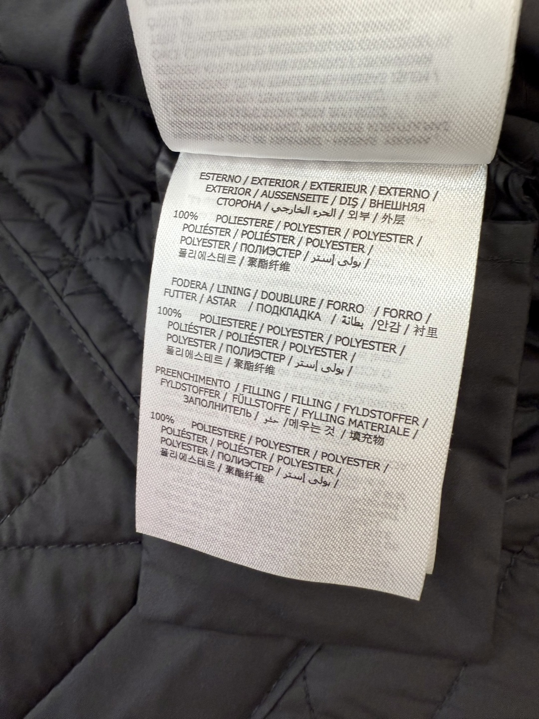 M408#新款棉衣⚠️💕Mon蒙口 顶级版 米字格短款 小裙摆 棉衣 黑色 米白色 1/2/3码