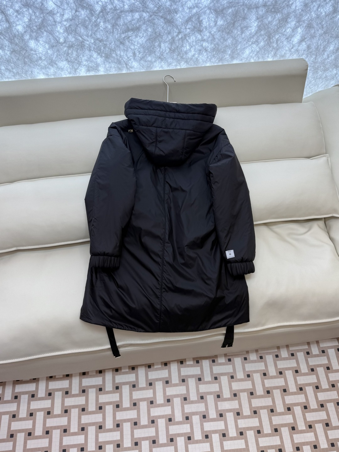 M692#新款驼绒服⚠️💕Max拉链款 48% 骆驼绒 4%桑蚕丝 进口面料 骆驼绒棉服 中长款 两面穿