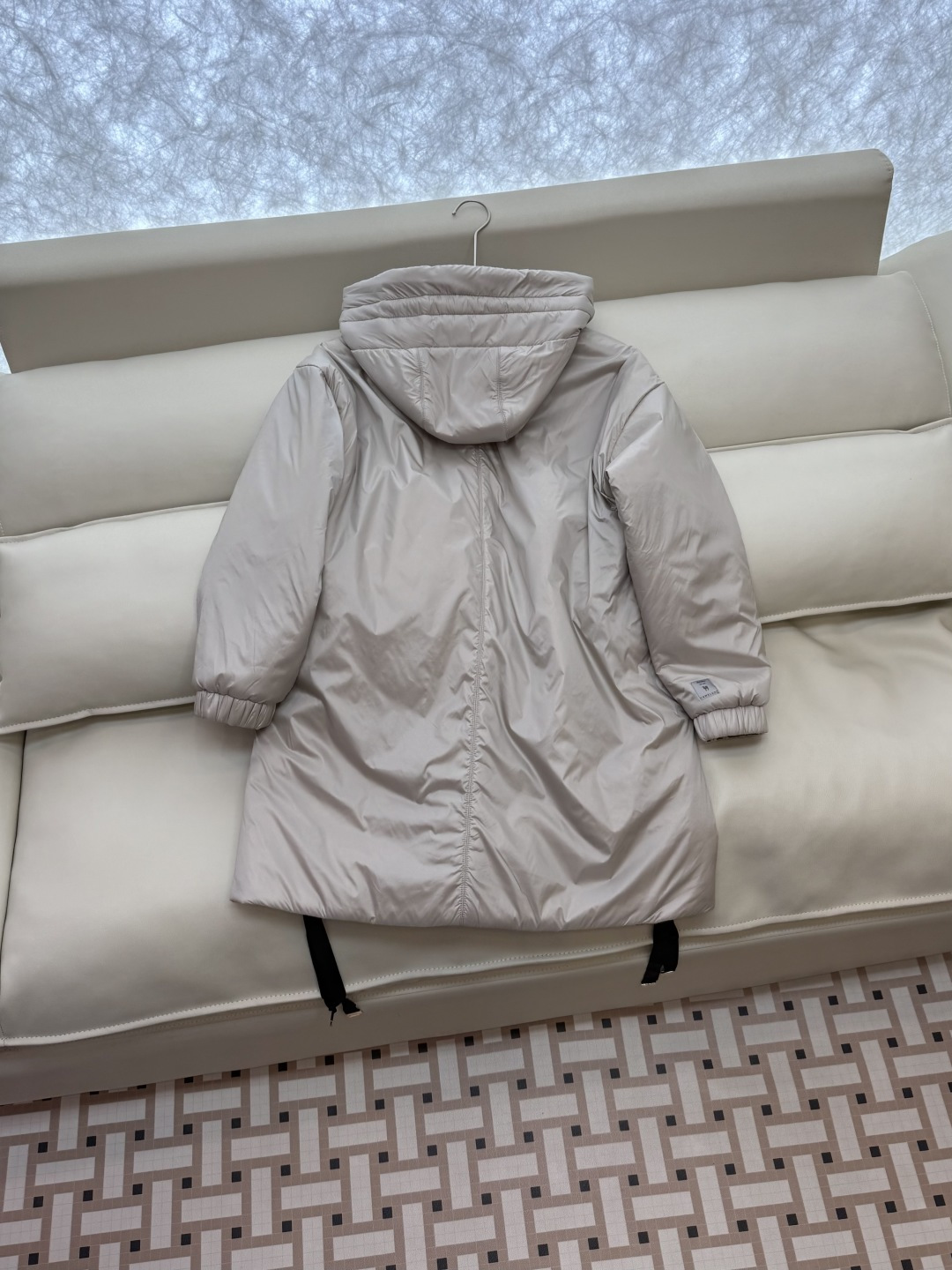 M692#新款驼绒服⚠️💕Max拉链款 48% 骆驼绒 4%桑蚕丝 进口面料 骆驼绒棉服 中长款 两面穿