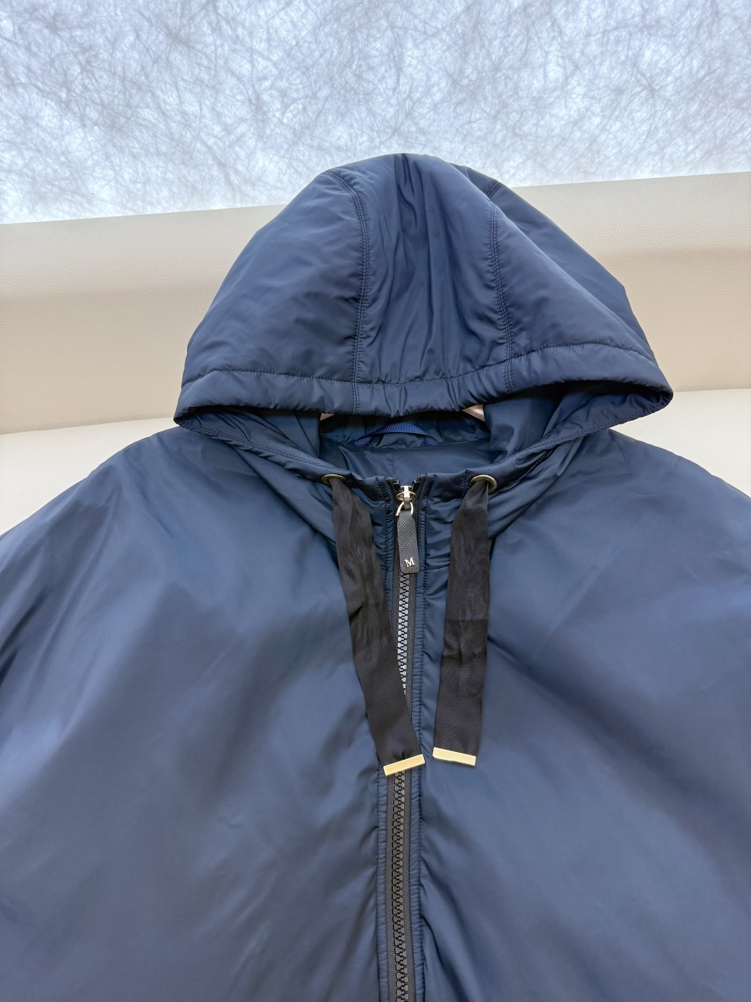 29315#新款⚠️💕max mara 专柜款 宽松 骆驼绒 斗篷外套 咖色 蓝色 S M