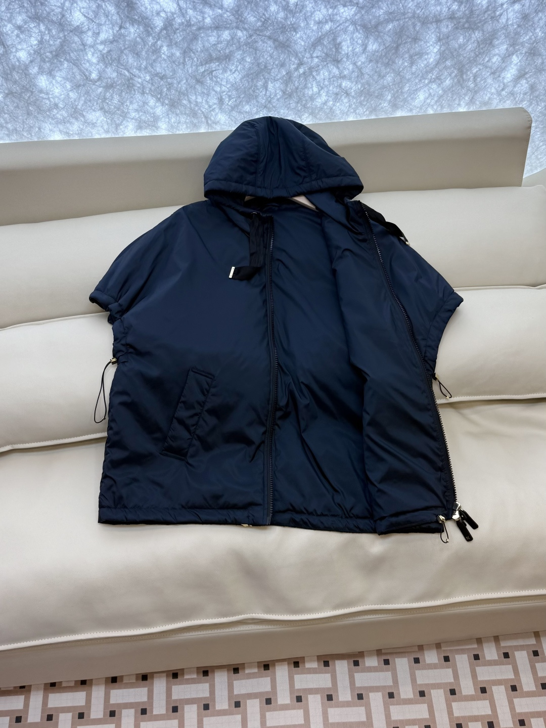 29315#新款⚠️💕max mara 专柜款 宽松 骆驼绒 斗篷外套 咖色 蓝色 S M