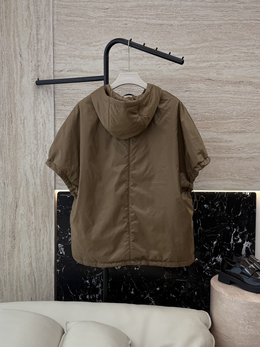 29315#新款⚠️💕max mara 专柜款 宽松 骆驼绒 斗篷外套 咖色 蓝色 S M