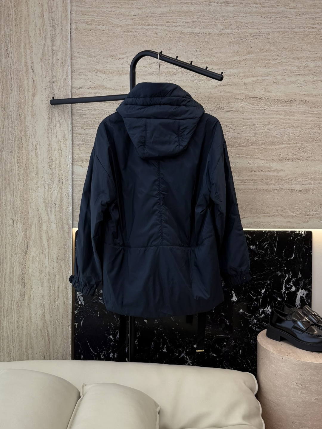 29316#新款驼绒服⚠️💕max mara 专柜款 宽松 骆驼绒 拉链款外套 咖色 蓝色 S M L