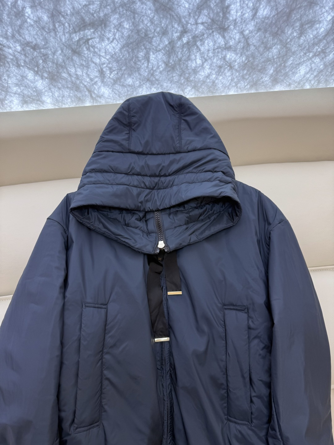 29316#新款驼绒服⚠️💕max mara 专柜款 宽松 骆驼绒 拉链款外套 咖色 蓝色 S M L