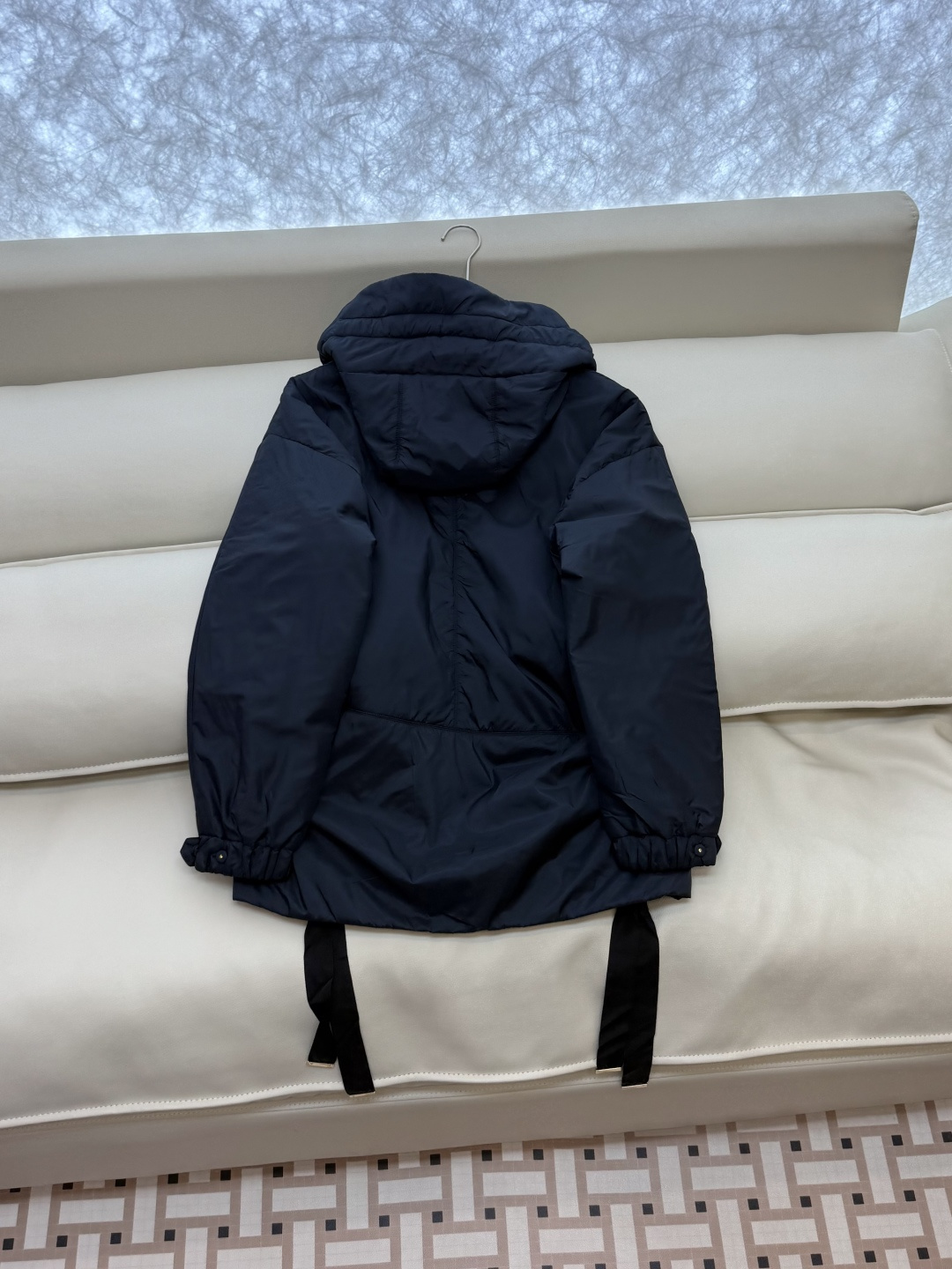 29316#新款驼绒服⚠️💕max mara 专柜款 宽松 骆驼绒 拉链款外套 咖色 蓝色 S M L