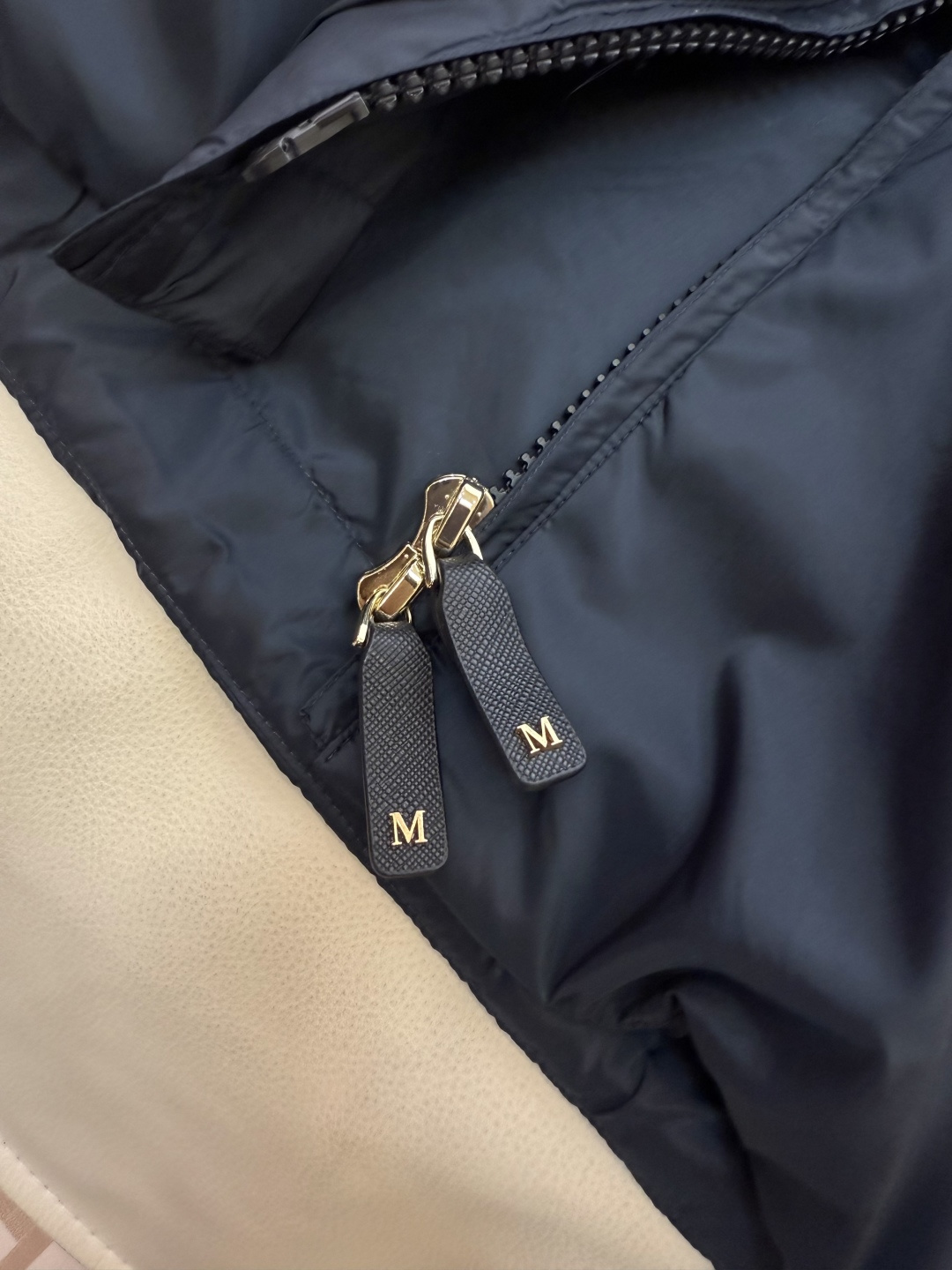 29316#新款驼绒服⚠️💕max mara 专柜款 宽松 骆驼绒 拉链款外套 咖色 蓝色 S M L