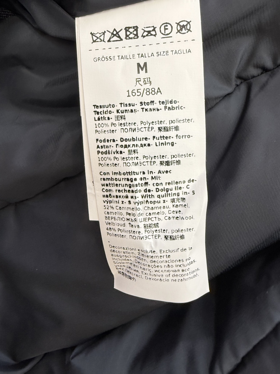 29316#新款驼绒服⚠️💕max mara 专柜款 宽松 骆驼绒 拉链款外套 咖色 蓝色 S M L