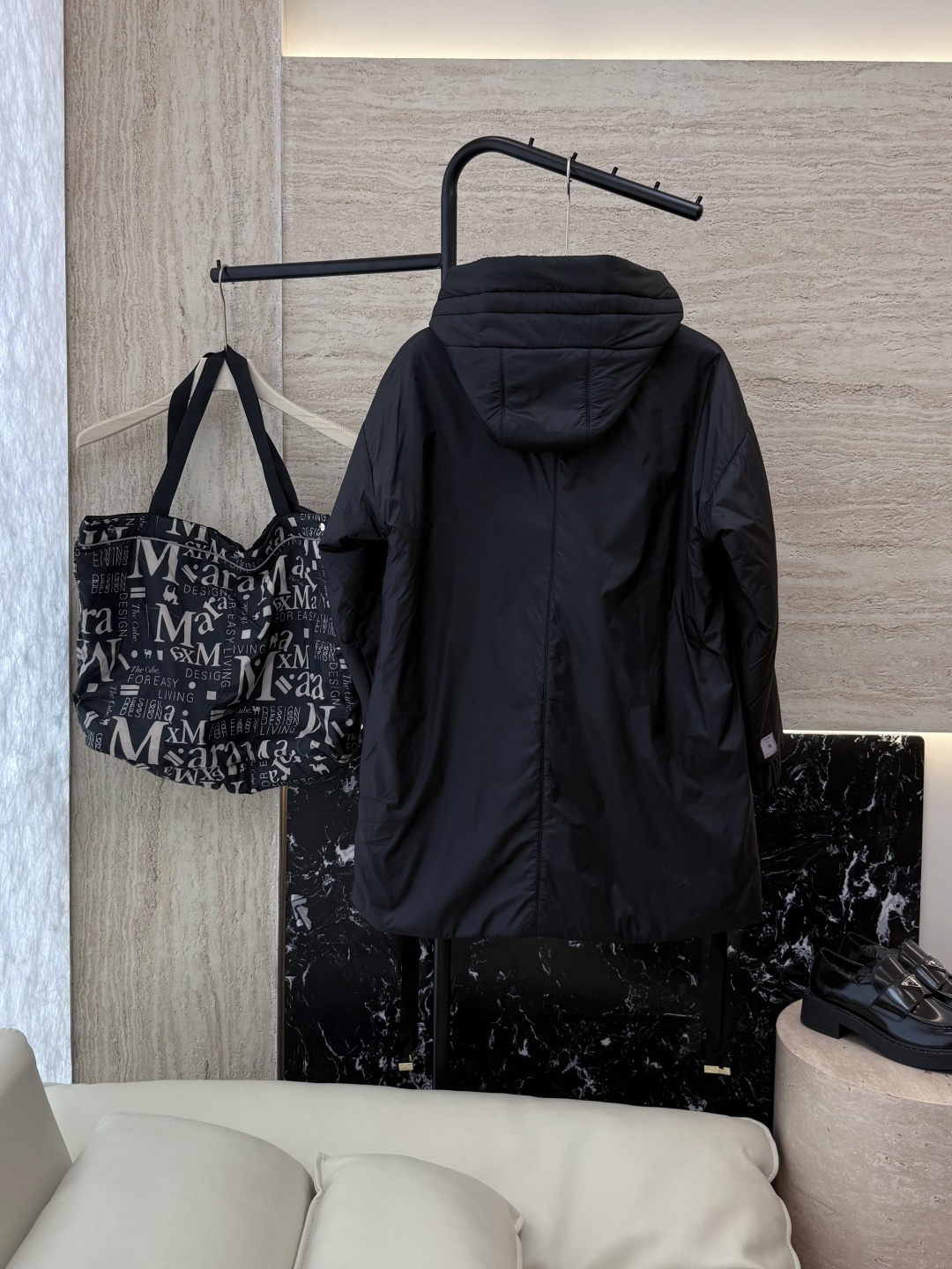 M692#新款驼绒服⚠️💕Max拉链款 48% 骆驼绒 4%桑蚕丝 进口面料 骆驼绒棉服 中长款 两面穿