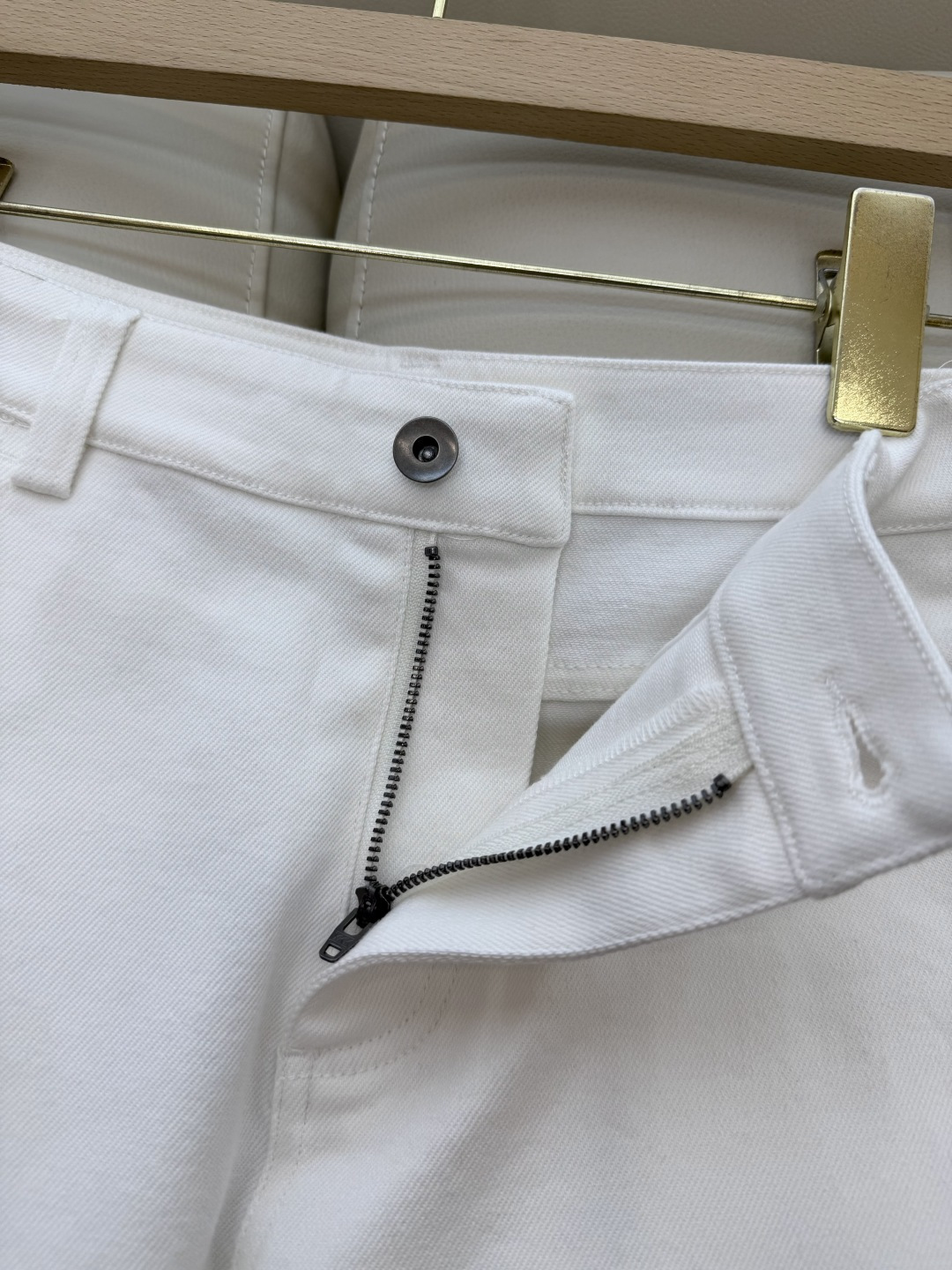 LZ25073#新款裤子💕BC 工装 对版 牛仔棉 显瘦 裤子 白色 SML