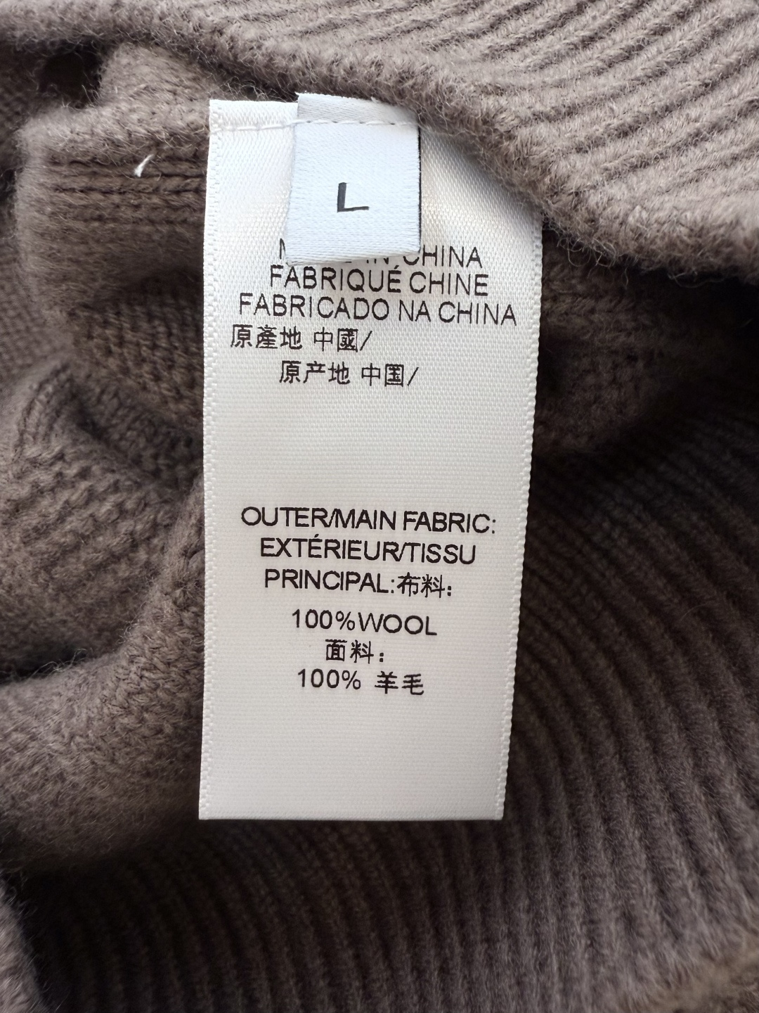 H32577#新款羊毛针织💕H家 爱马仕 100% 羊毛 开衫外套 羊毛针织衫 蓝色 白色 咖色 S-X