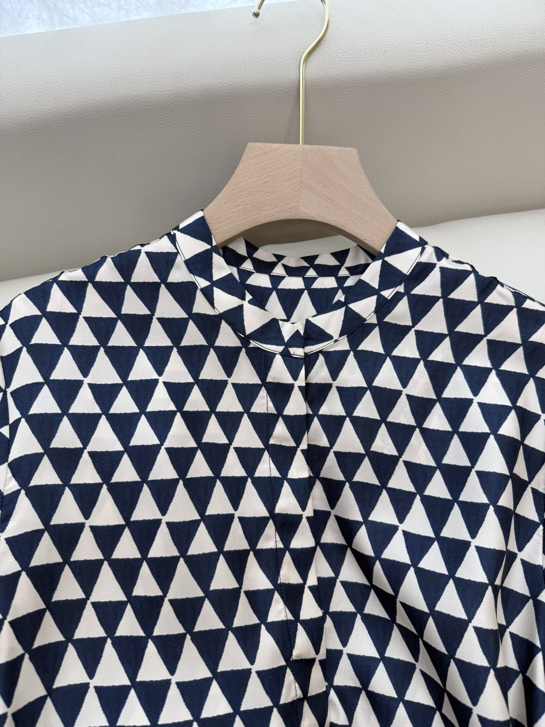 BS987#新款连衣裙💕Max mara 几何图形 100% 斜纹真丝印花 连衣裙 36/38/40/4