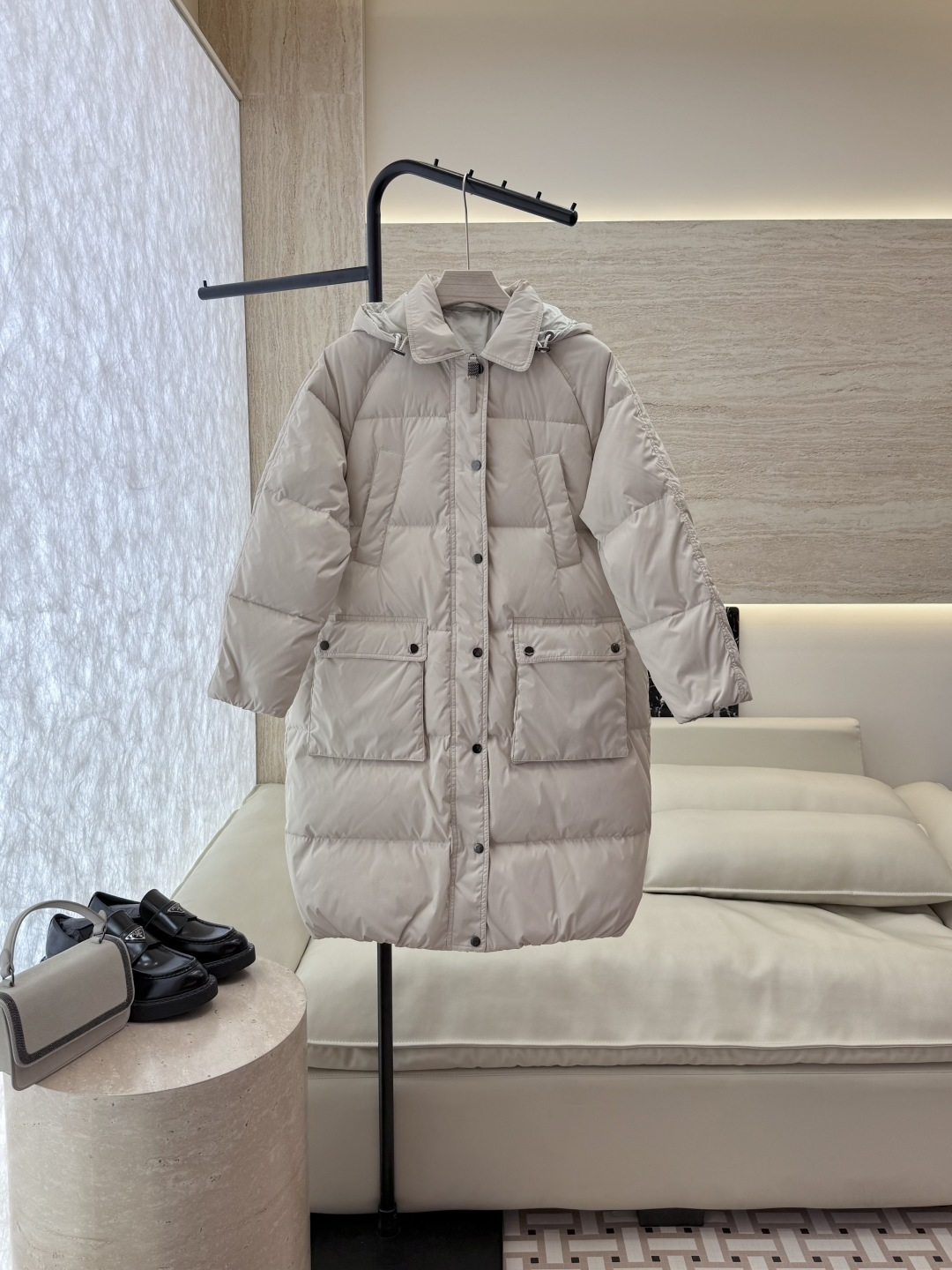NO:591199,With dust bag QGL032# new down jacket P BC 90 white duck down long down jacket maroon beige 36/38/40,,down jacket,alexander wang19860909配防尘袋QGL032#新款羽绒服P BC 90 白鸭绒 长款 羽绒服 枣红色 米白色 36/38/40,,down jacket,alexander wang,Women's clothing