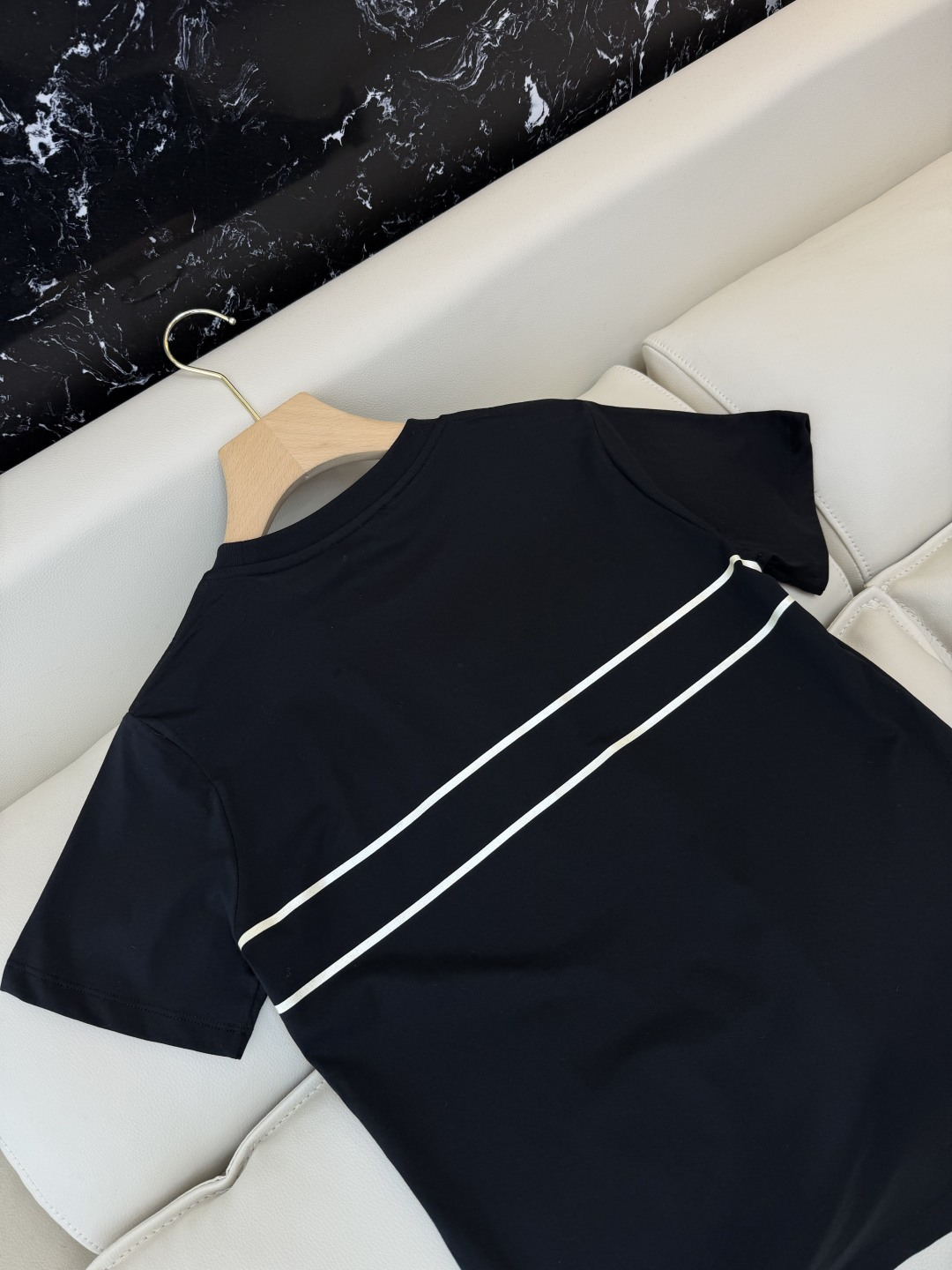 QG0124#新款长袖T恤‼️Dior 经典款 字母印花/五角星印花 短袖T恤 两色 SML