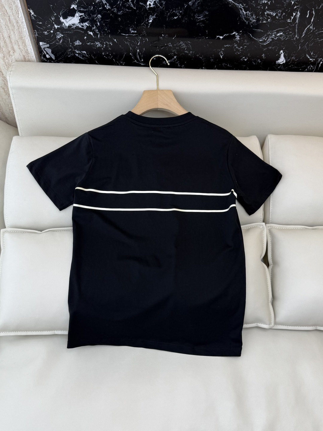 QG0124#新款长袖T恤‼️Dior 经典款 字母印花/五角星印花 短袖T恤 两色 SML