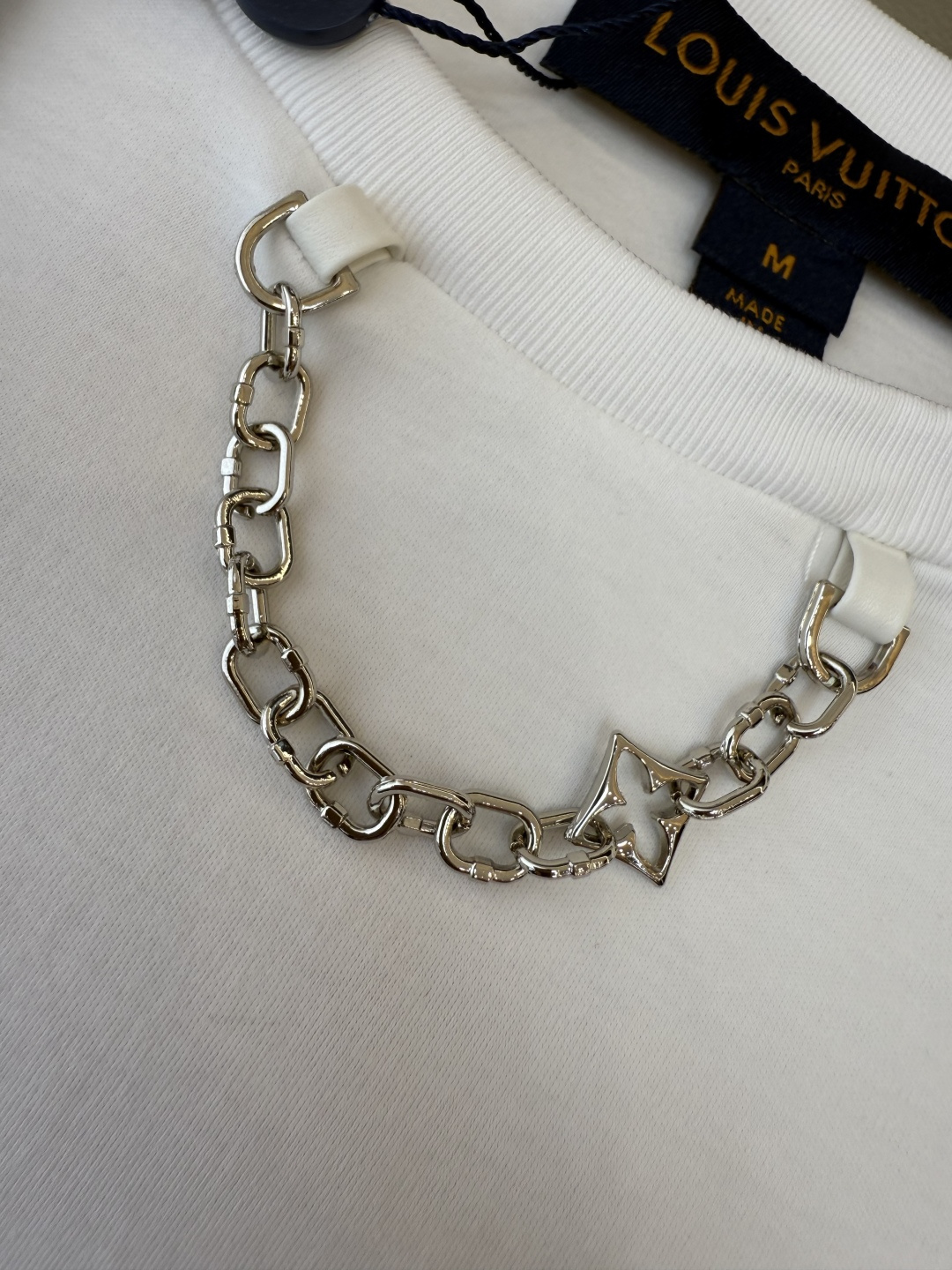 QG0127#新款长袖T恤‼️LV 经典老花字母包包印花 短袖T恤 SML