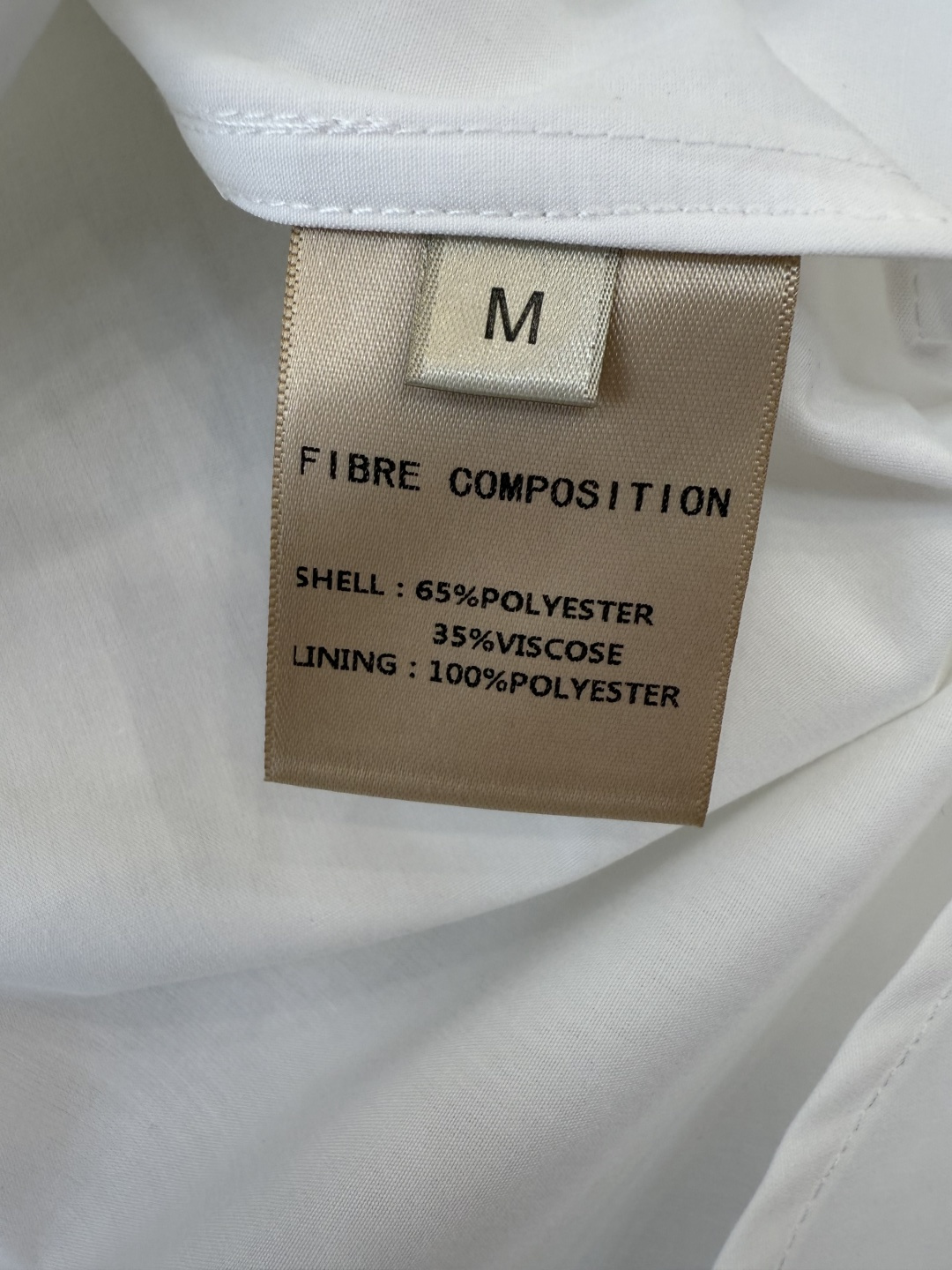BS1049#新款衬衫。 花朵金属扣 长袖衬衫 白色 SMLXL