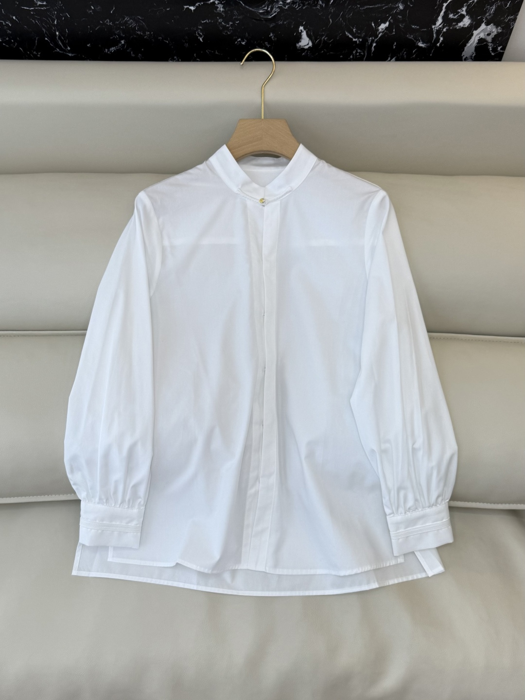NO:655452,BS1027# New shirt, Chinese style, minimalist design, long-sleeved cotton shirt, white SMLXL,,shirts,alexander wang19860909BS1027#新款衬衫 国风 盘口极简设计 长袖棉衬衫 白色 SMLXL,,shirts,alexander wang,Women's clothing