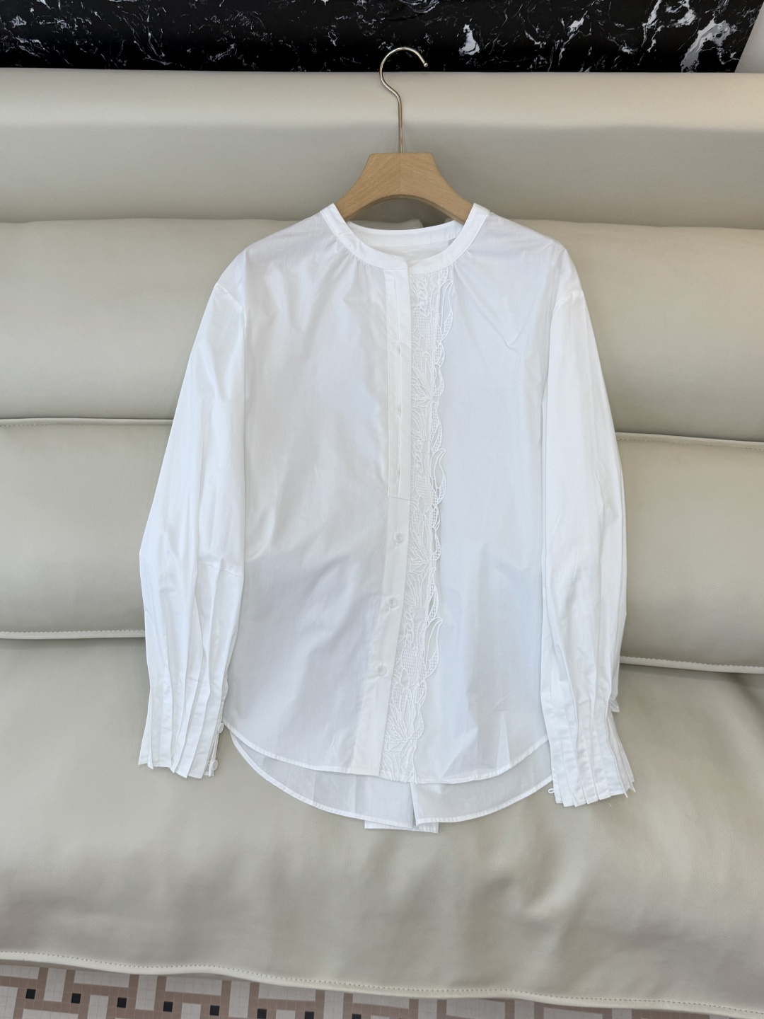 NO:655413,BS1028# New shirt lace long-sleeved cotton shirt white SMLXL,,shirts,alexander wang19860909BS1028#新款衬衫 蕾丝花边长袖棉衬衫 白色 SMLXL,,shirts,alexander wang,Women's clothing