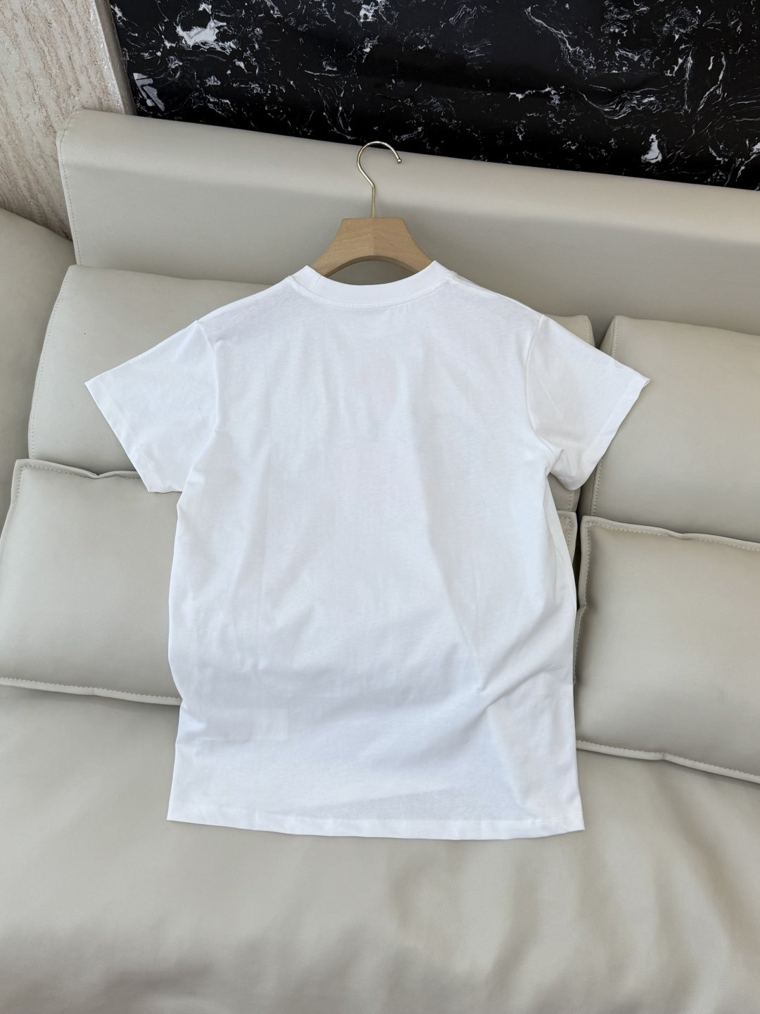 CK036#新款T恤💕Chloe 最新爆款 火烈鸟🦩印花字母logo 短袖T恤 两色 SML