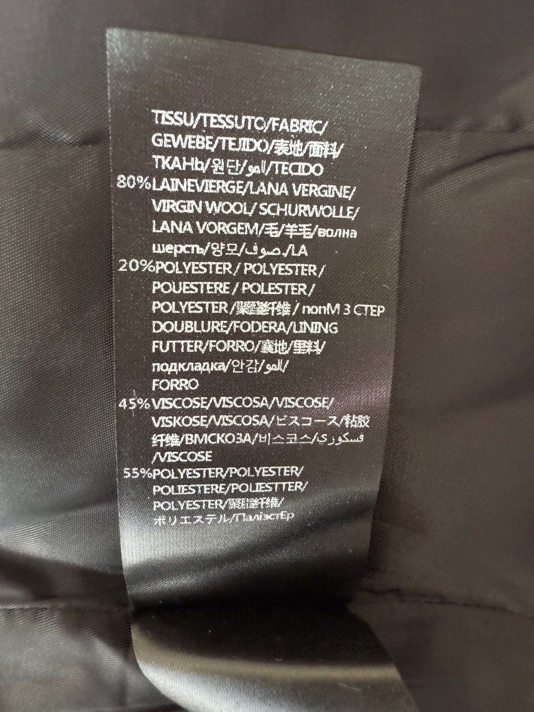 XZ0137#新款外套🌾YSL 天使之翼造型领 80%羊毛 双排扣 长款 西装外套 黑色 白色 SMLX