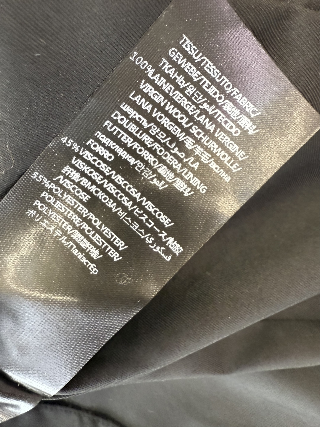 XZ0129#新款西装外套🌾YSL 对格纹 100% 羊毛 双排扣 长西装外套 SMLXL