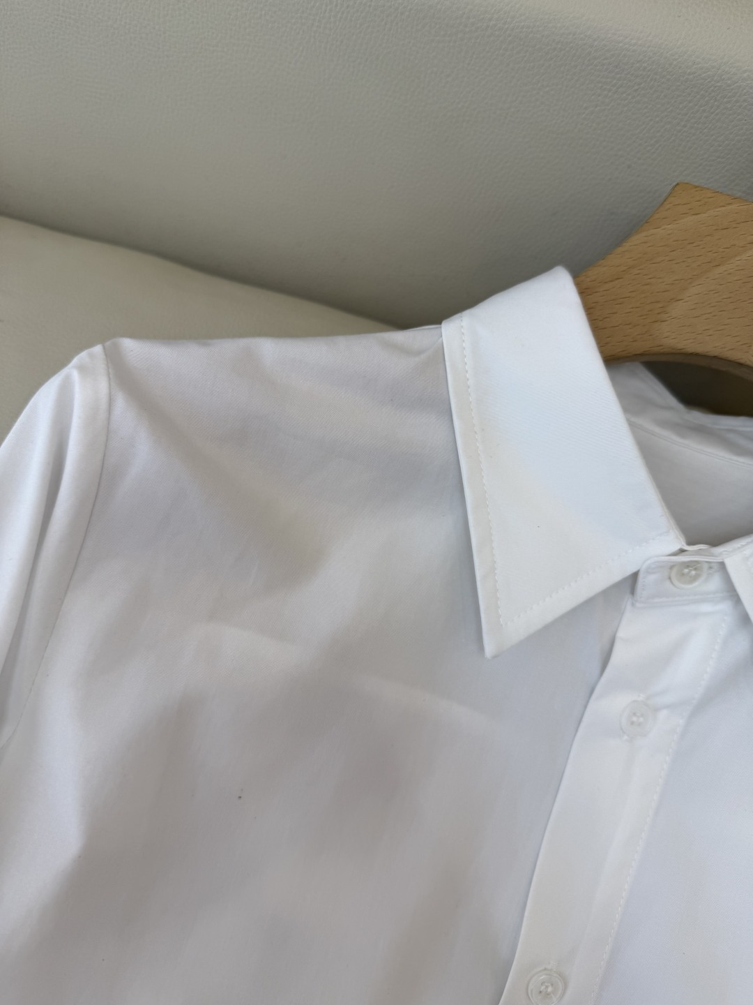 CY065#新款衬衫。polo 长袖纯棉 基础款 衬衫 白色 蓝色 条纹色 SML