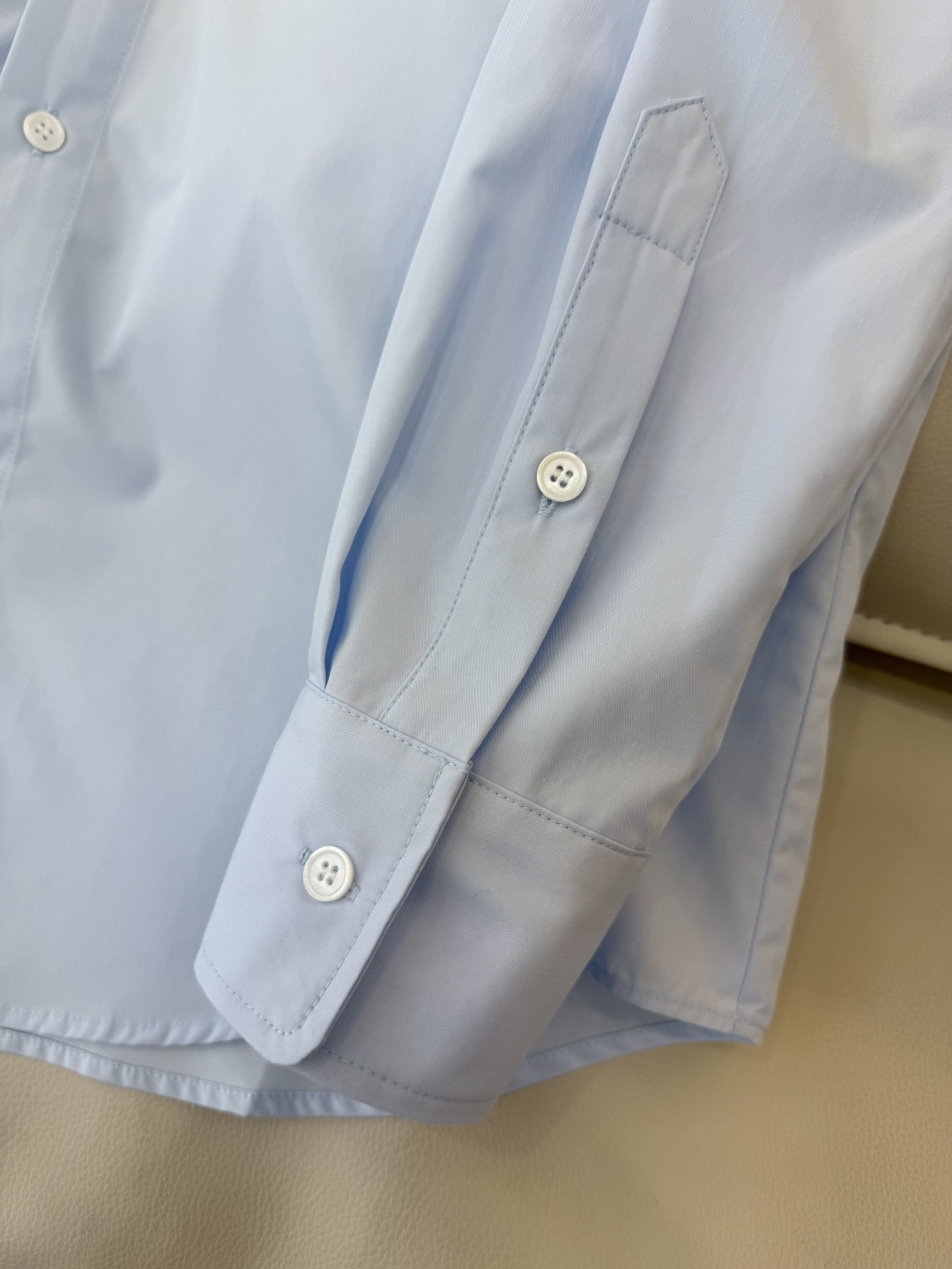 CY065#新款衬衫。polo 长袖纯棉 基础款 衬衫 白色 蓝色 条纹色 SML