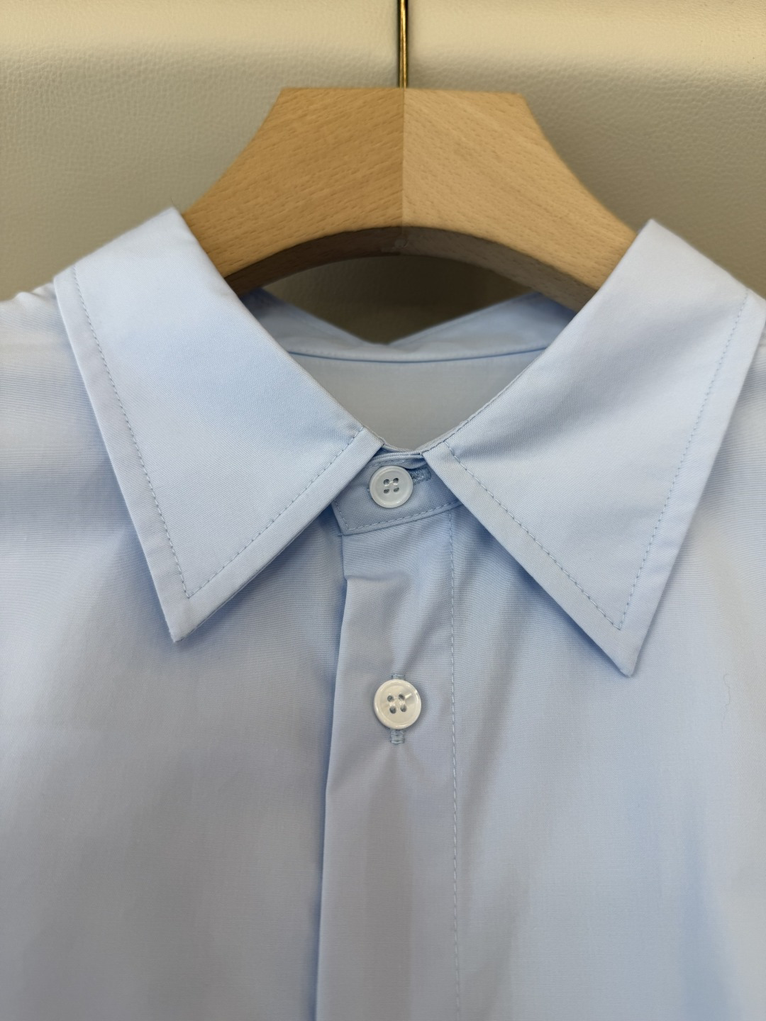 CY065#新款衬衫。polo 长袖纯棉 基础款 衬衫 白色 蓝色 条纹色 SML