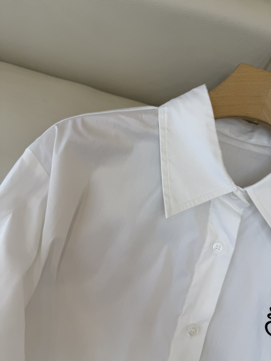 CY050#新款衬衫。Loewe 长袖纯棉 基础款 衬衫 粉色 白色 蓝色 SML