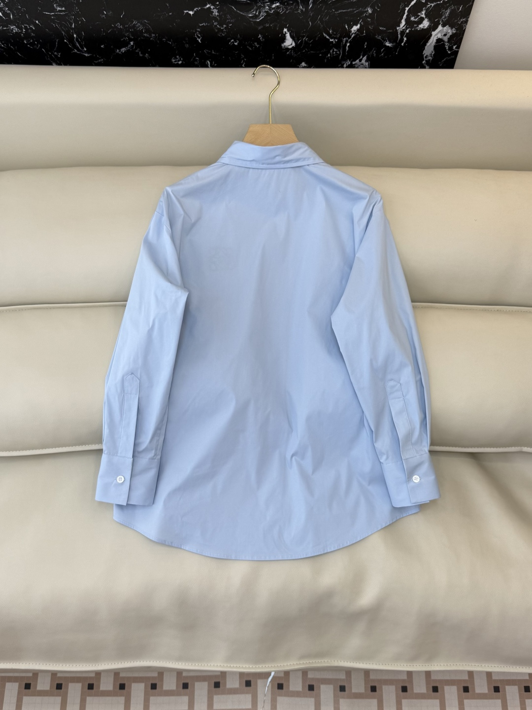 CY050#新款衬衫。Loewe 长袖纯棉 基础款 衬衫 粉色 白色 蓝色 SML