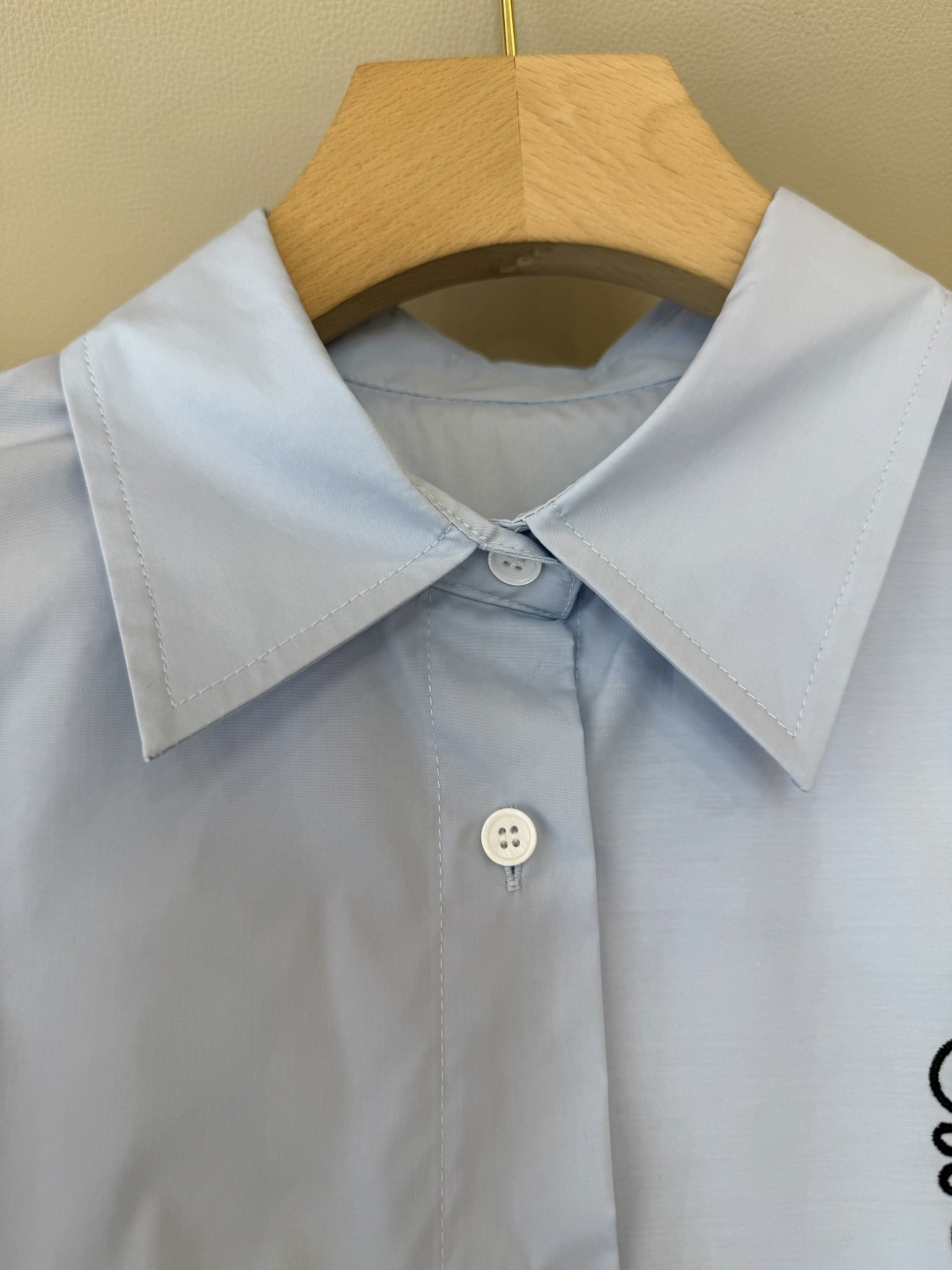 CY050#新款衬衫。Loewe 长袖纯棉 基础款 衬衫 粉色 白色 蓝色 SML