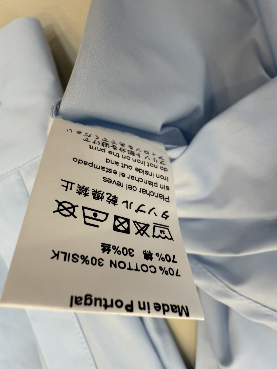 CY050#新款衬衫。Loewe 长袖纯棉 基础款 衬衫 粉色 白色 蓝色 SML