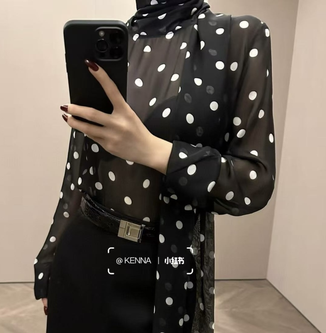 NO:755435,XZ0126 upper body picture, saint laurent-clothing, saint laurent,19860909XZ0126 上身图,圣罗兰-服装,saint laurent,,Women's clothing