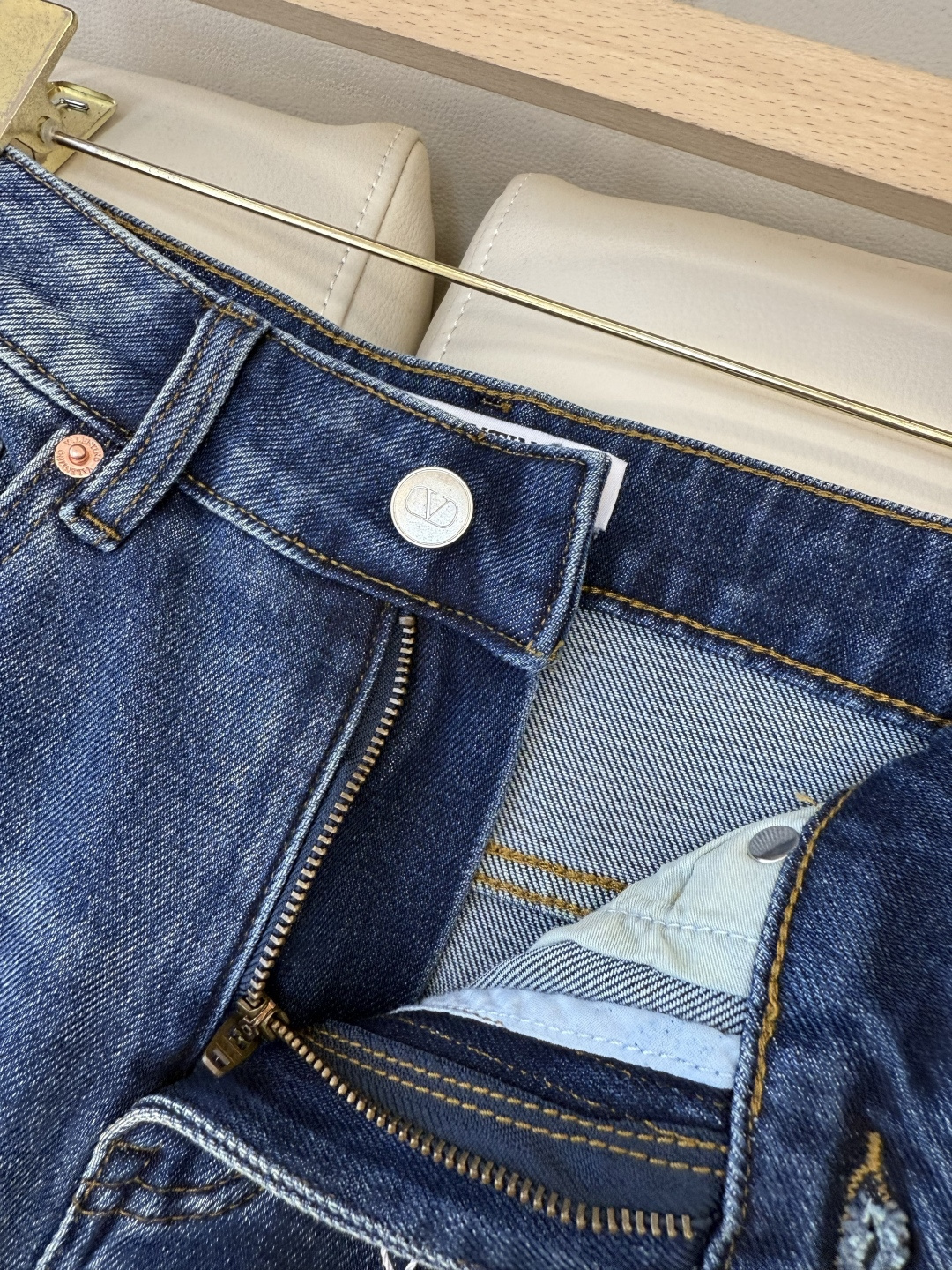 CK038#牛仔裤新款💕Valentino 显瘦显腿长 弹力棉 牛仔裤 S-XL