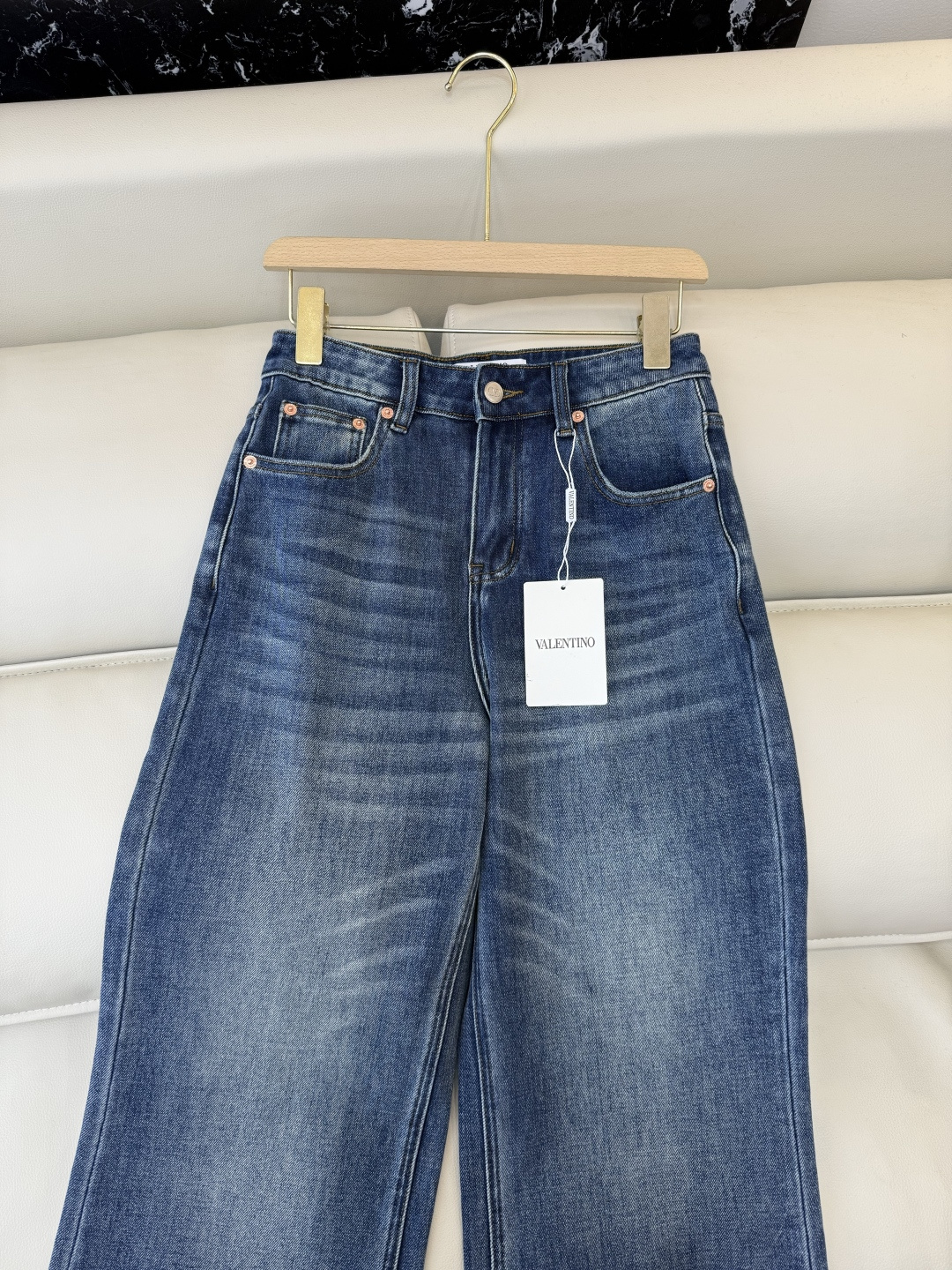 CK038#牛仔裤新款💕Valentino 显瘦显腿长 弹力棉 牛仔裤 S-XL