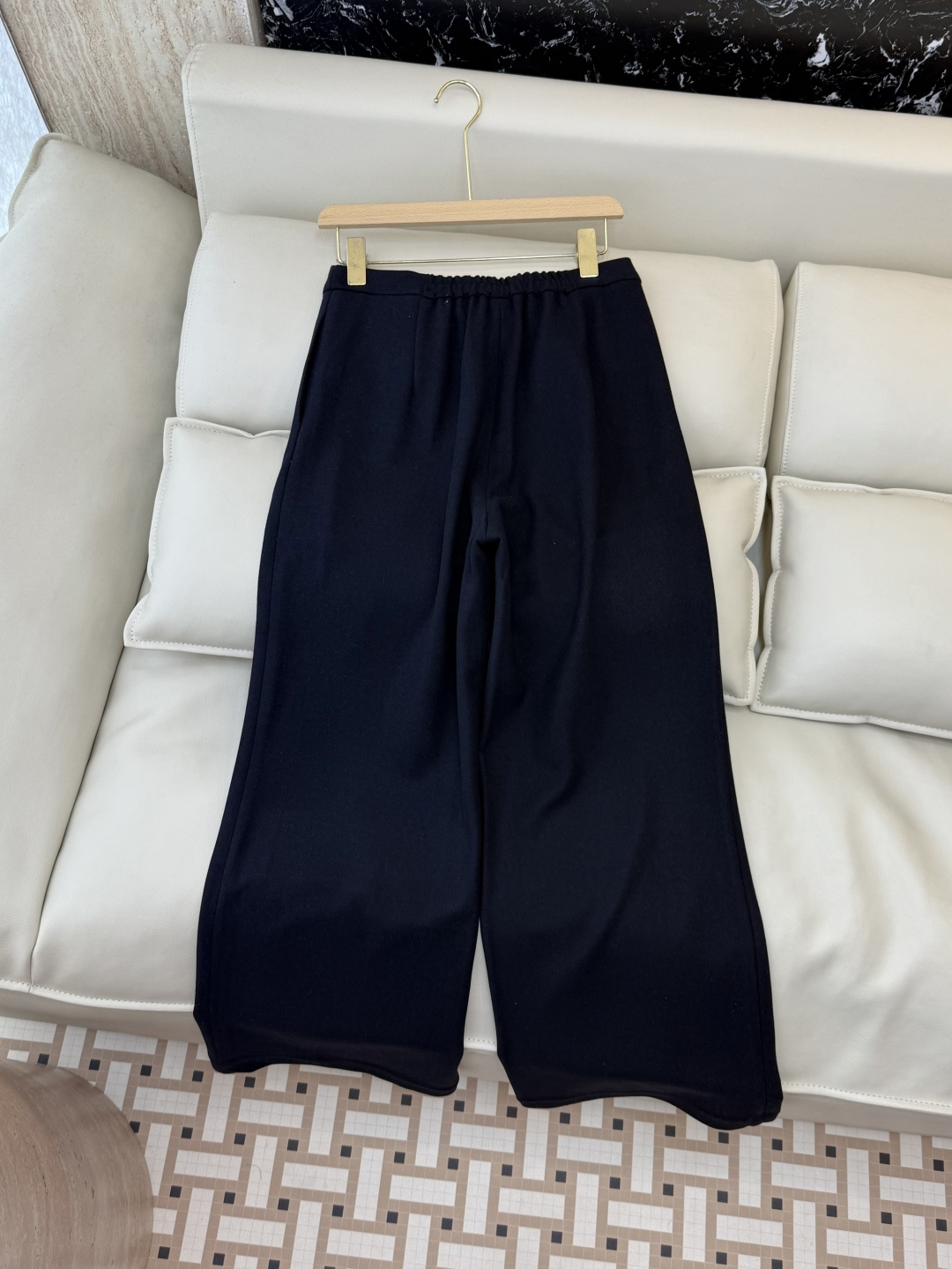 QD7920#新款裤子💕LP 顶级版 36% 羊毛 29% 醋酸 长裤 燕麦色 藏青色 黑色 36-42