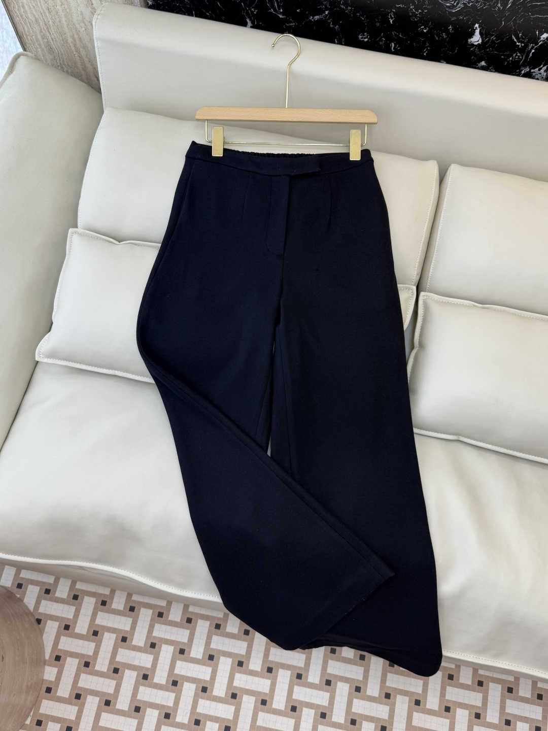 QD7920#新款裤子💕LP 顶级版 36% 羊毛 29% 醋酸 长裤 燕麦色 藏青色 黑色 36-42