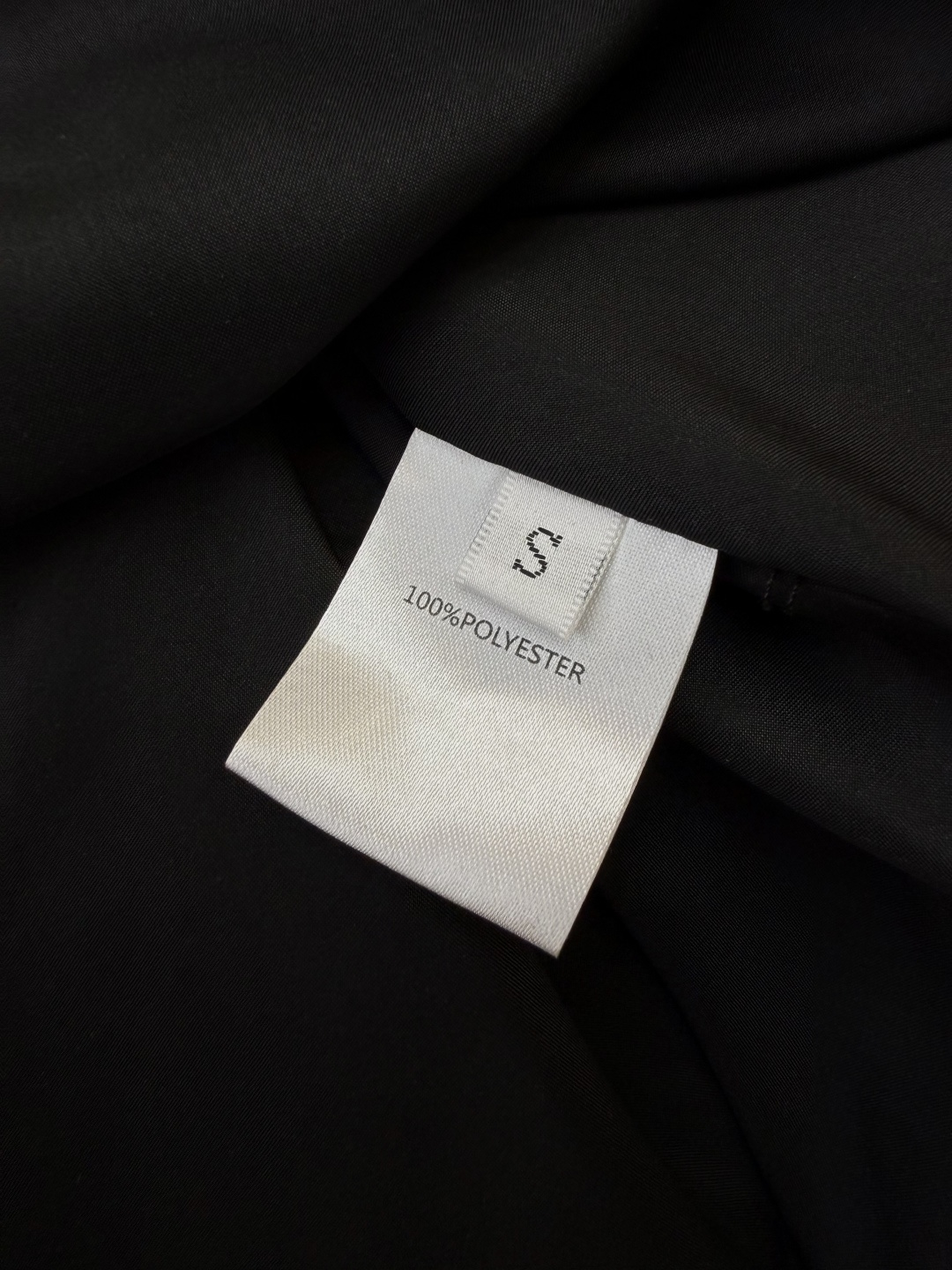 XF066#新款连衣裙💕郁金香印花 小黑裙 长袖长裙 连衣裙 黑色 SMLXL