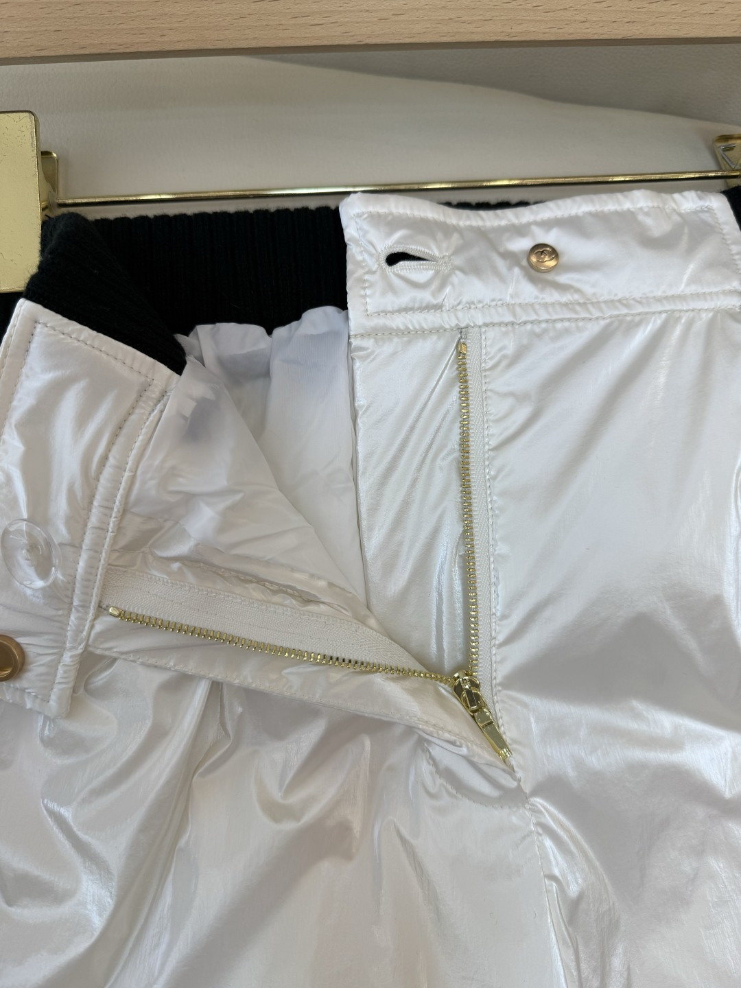 QGL037#新款羽绒裤💕Chanel 羊绒拼接 羽绒裤 黑色 白色 36/38/40/42