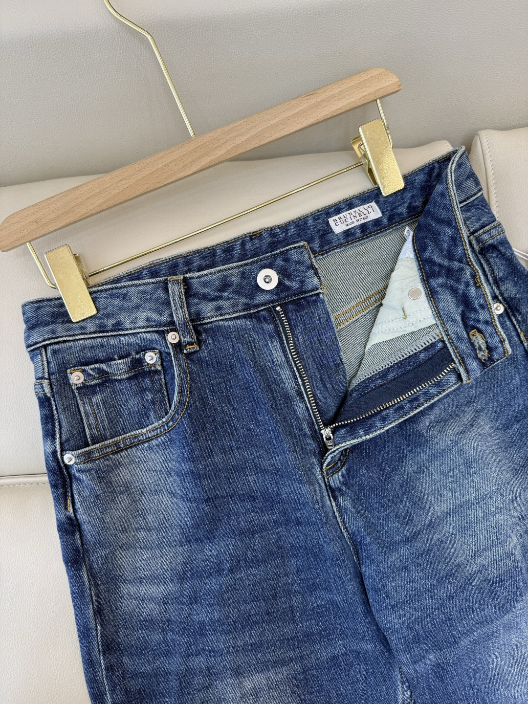 MA008#新款牛仔裤💕BC 水洗牛仔棉牛仔裤 蓝色 25-30