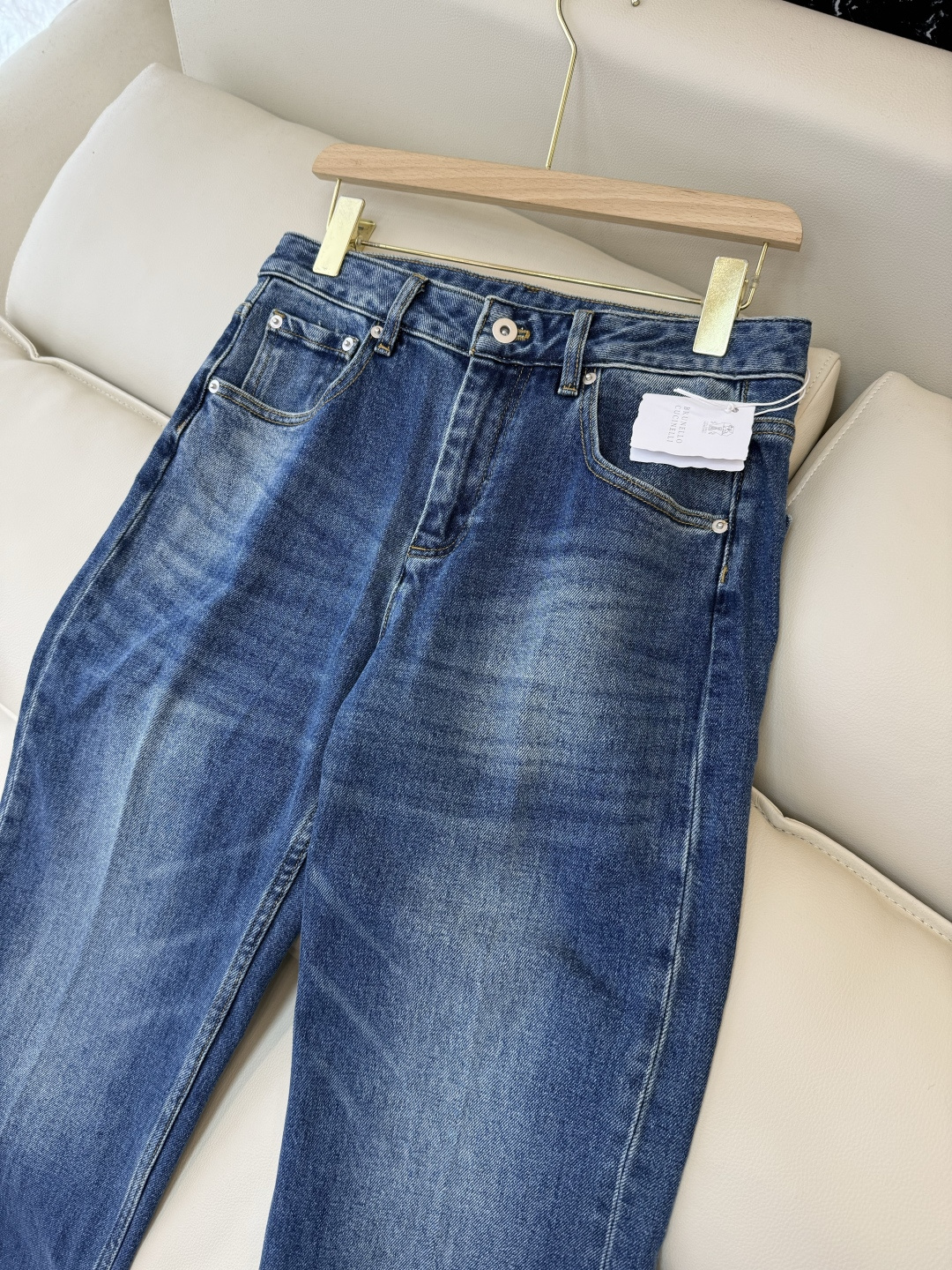 MA008#新款牛仔裤💕BC 水洗牛仔棉牛仔裤 蓝色 25-30