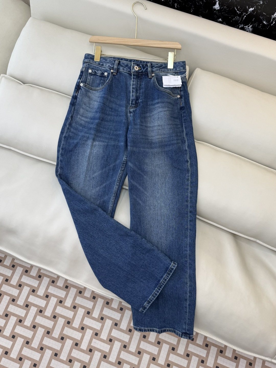 MA008#新款牛仔裤💕BC 水洗牛仔棉牛仔裤 蓝色 25-30