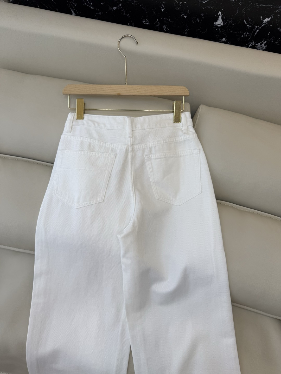 MA005#新款牛仔裤💕The row 水洗牛仔棉牛仔裤 白色 25-30